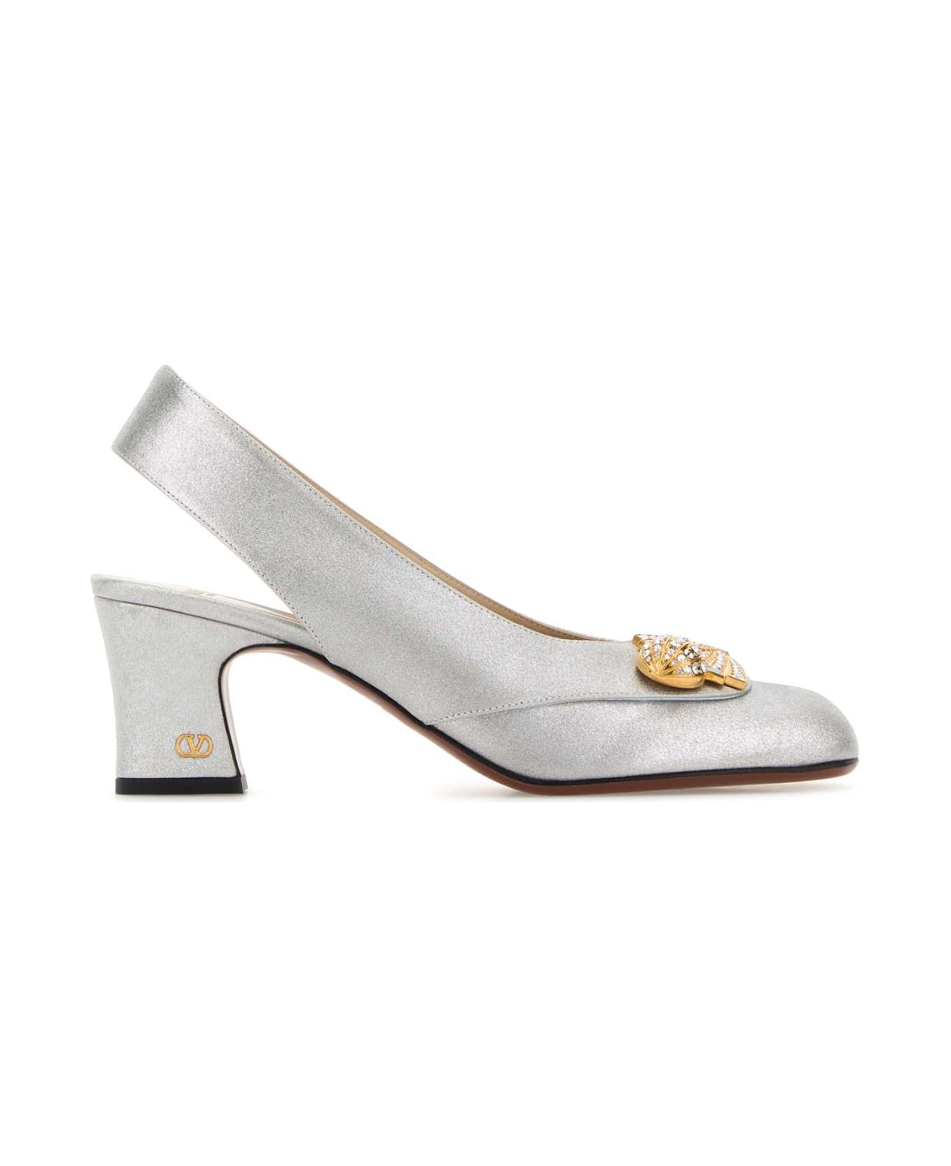 パンプス Valentino Garavani Embellished Fabric Adamantine Pumps Valentino Garavani Embellished Fabric Adamantine Pumps