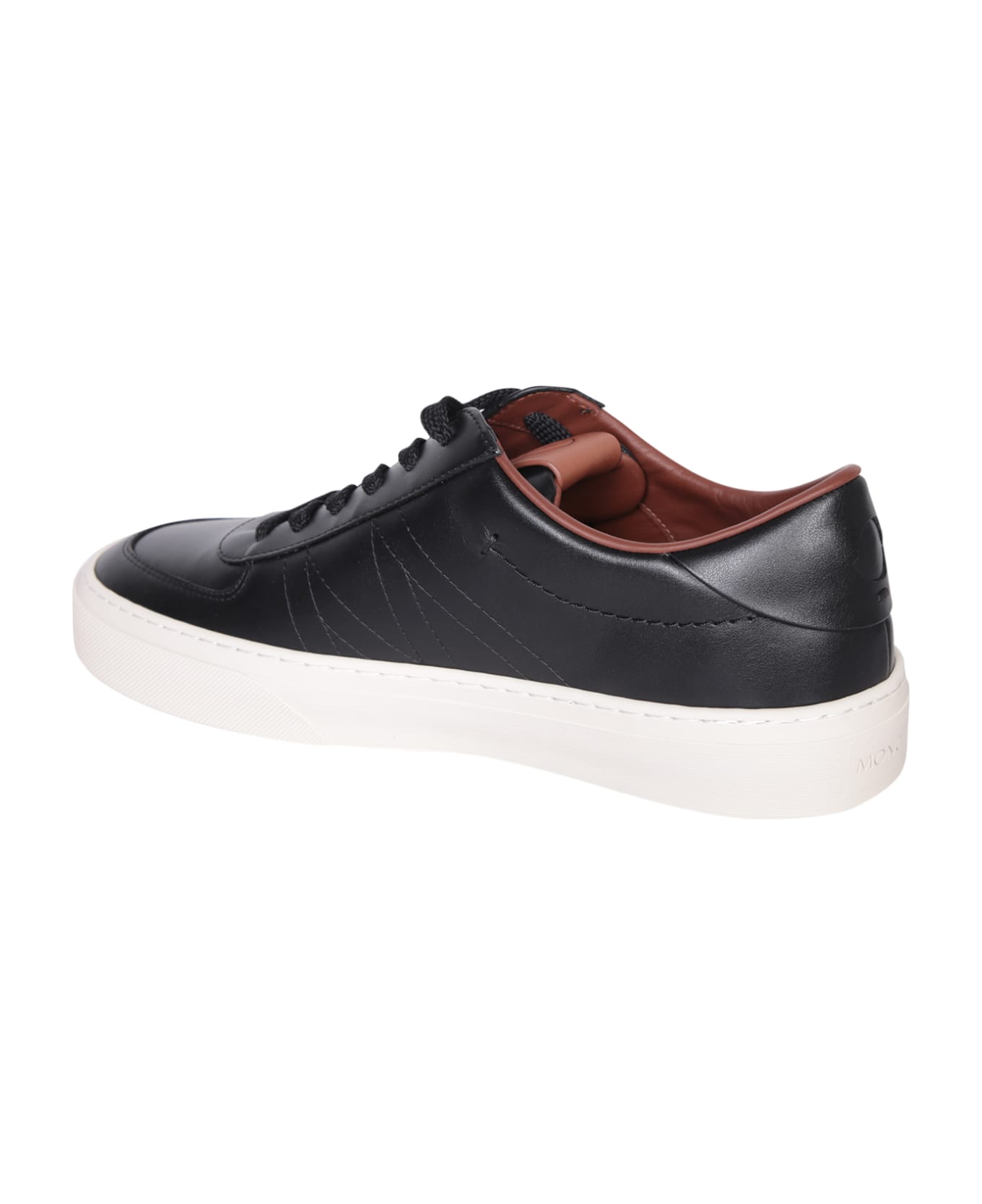 Moncler Monclub Low Black Sneakers - Black