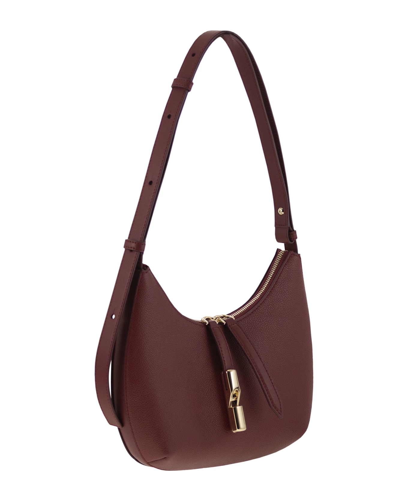 Furla Zip Classic Shoulder Bag - Cherry