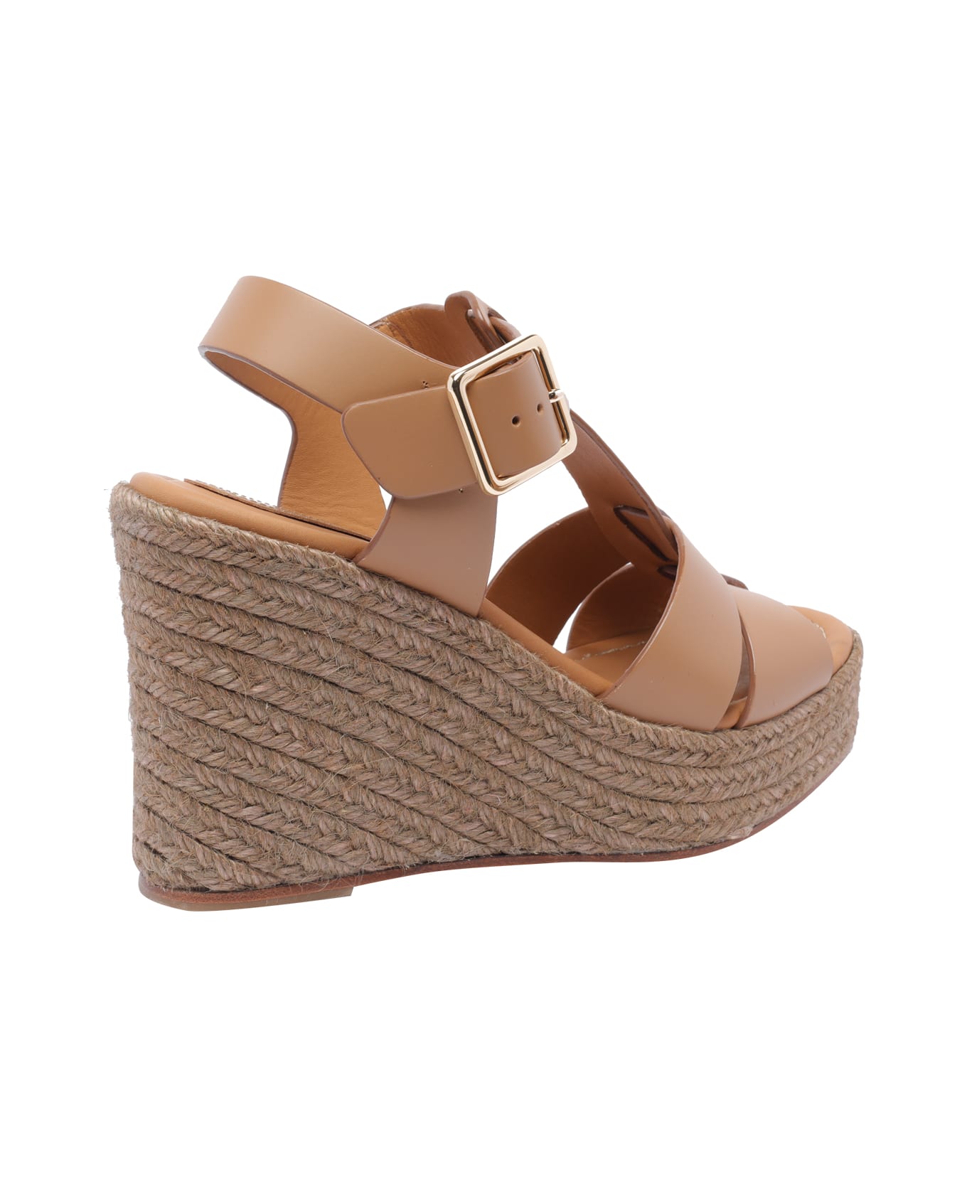 Paloma Barceló Alison Wedges - Beige