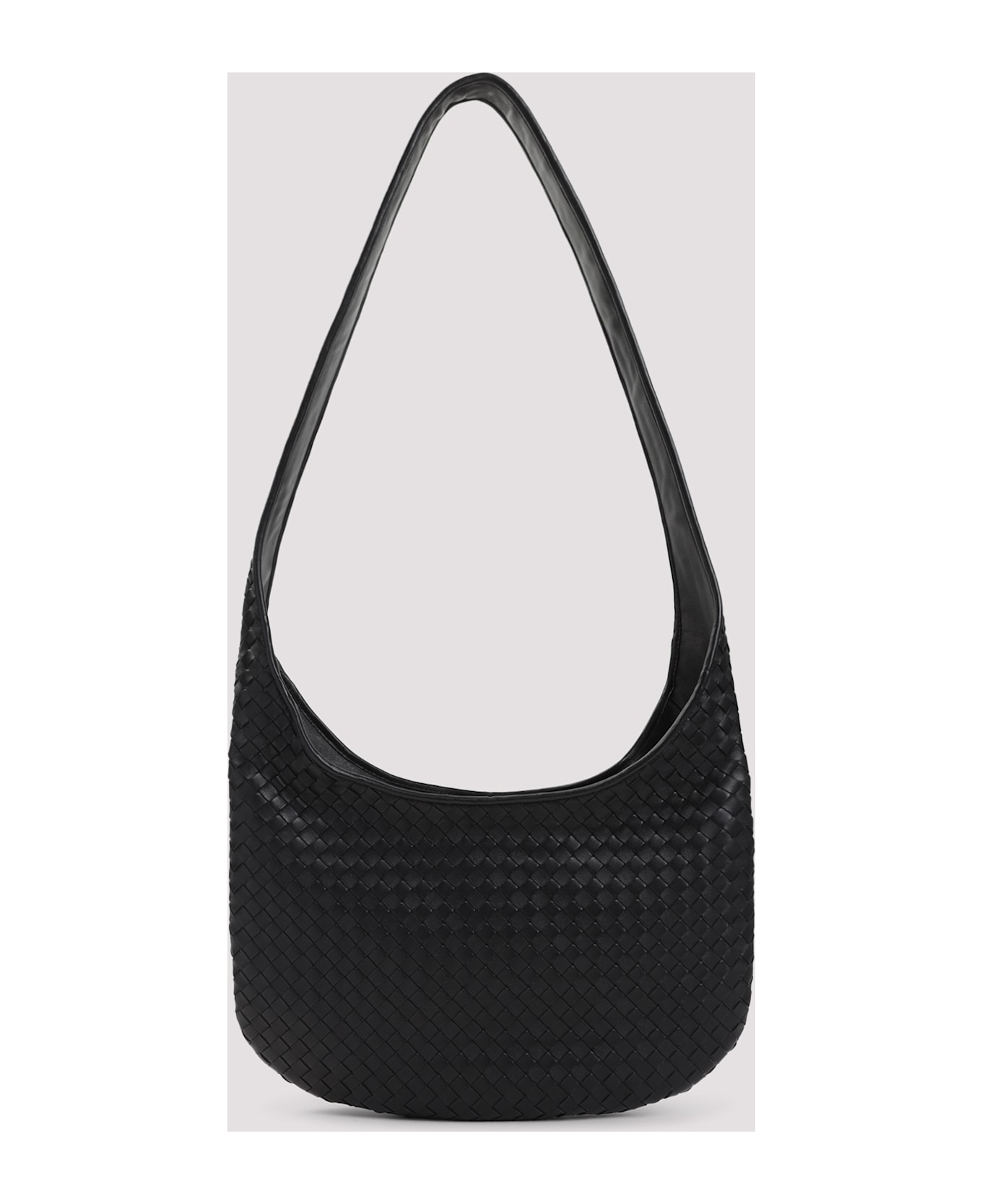 Bottega Veneta Archive Hobo Shoulder Bag - Black Silver