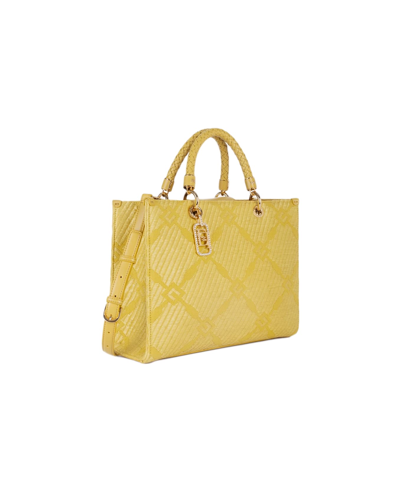 Elisabetta Franchi Handbag - Yellow