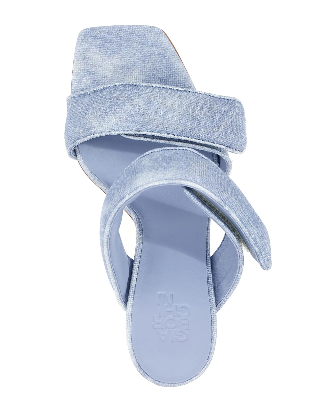 GIA BORGHINI X Pernille Teisbaek 'perni 03' Sandals - Light Blue