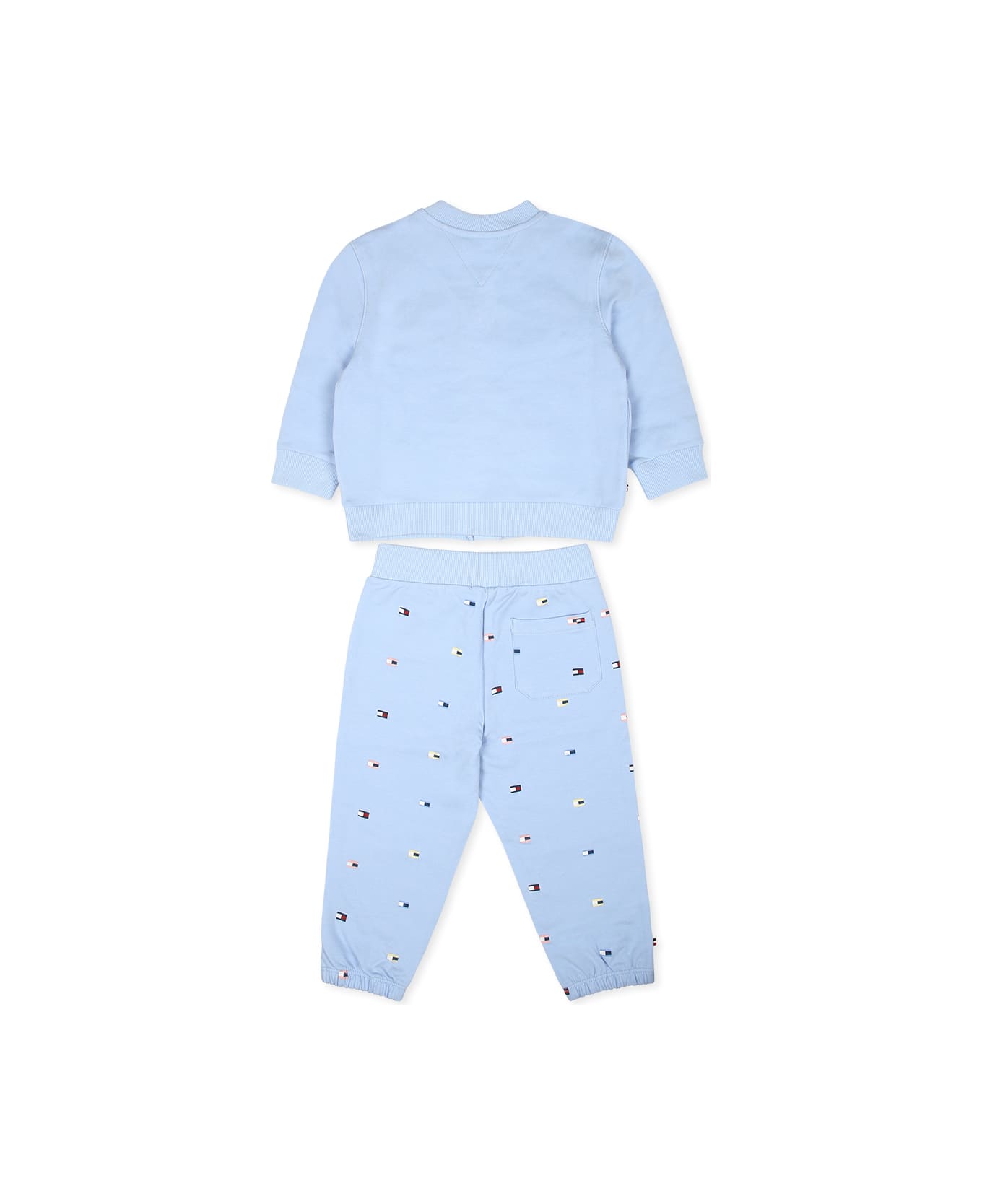 Tommy Hilfiger Light Blue Set For Baby Boy - Light Blue