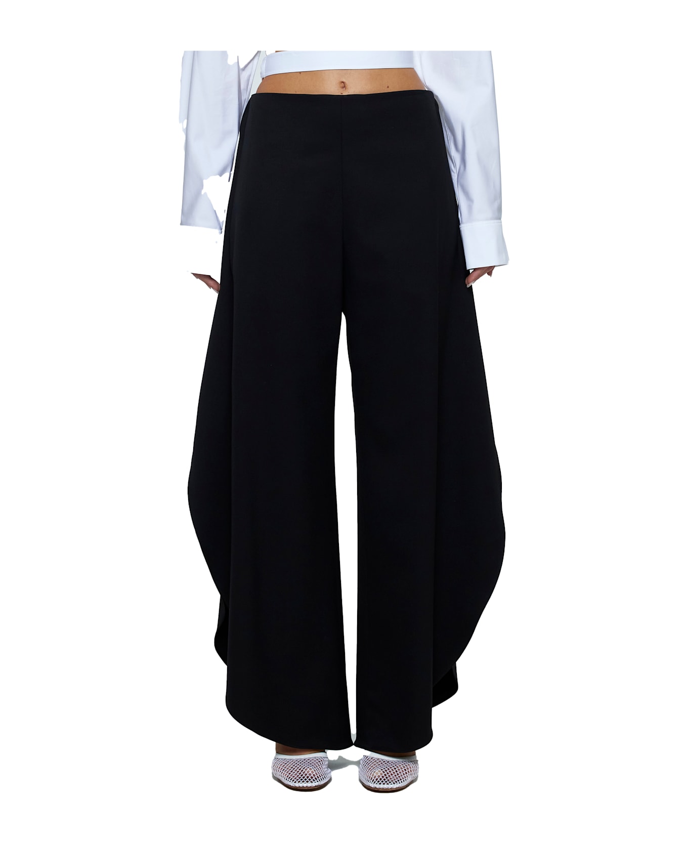 Alaia Round Pants - Noir Alaia