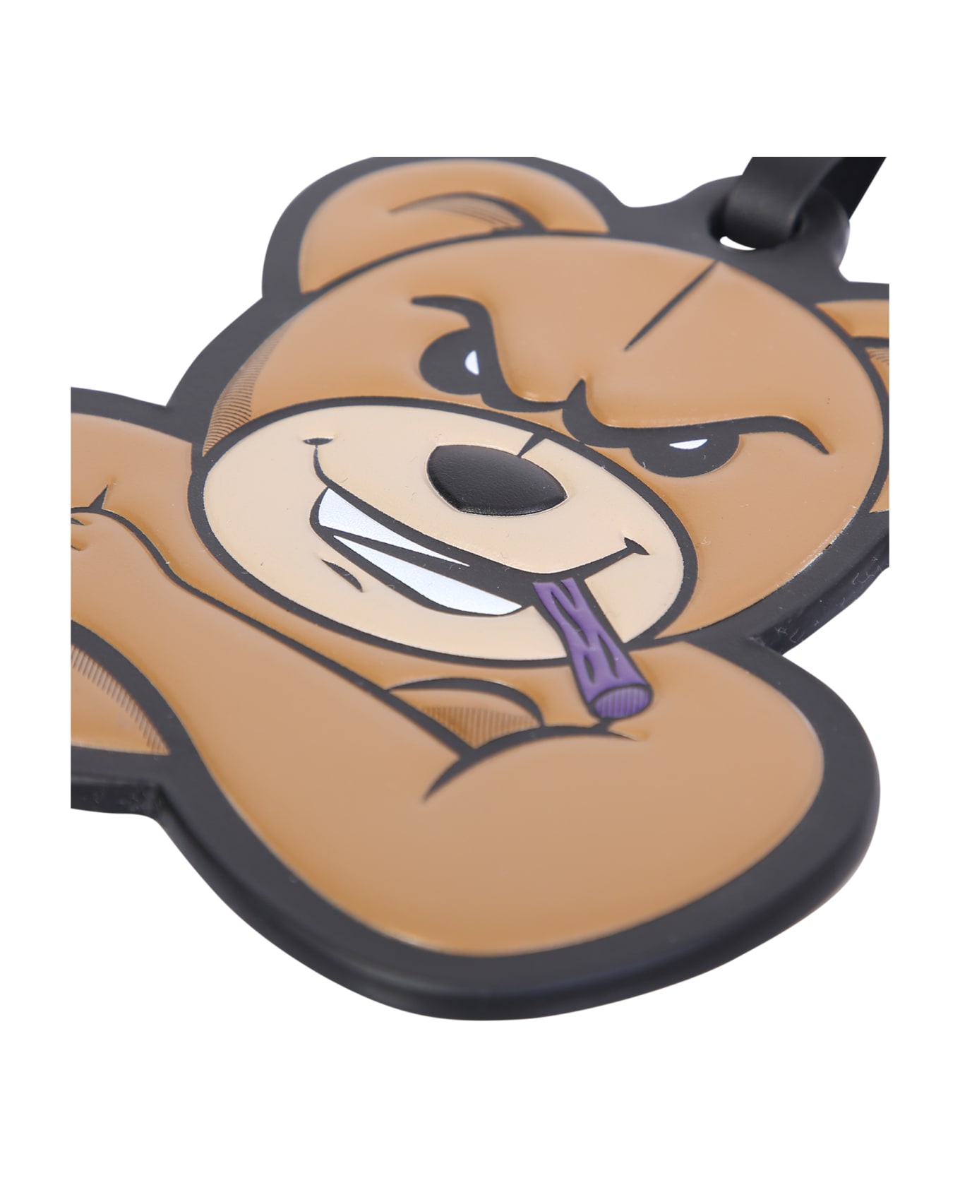 Moncler Genius Rubber Bear Keyring - Brown