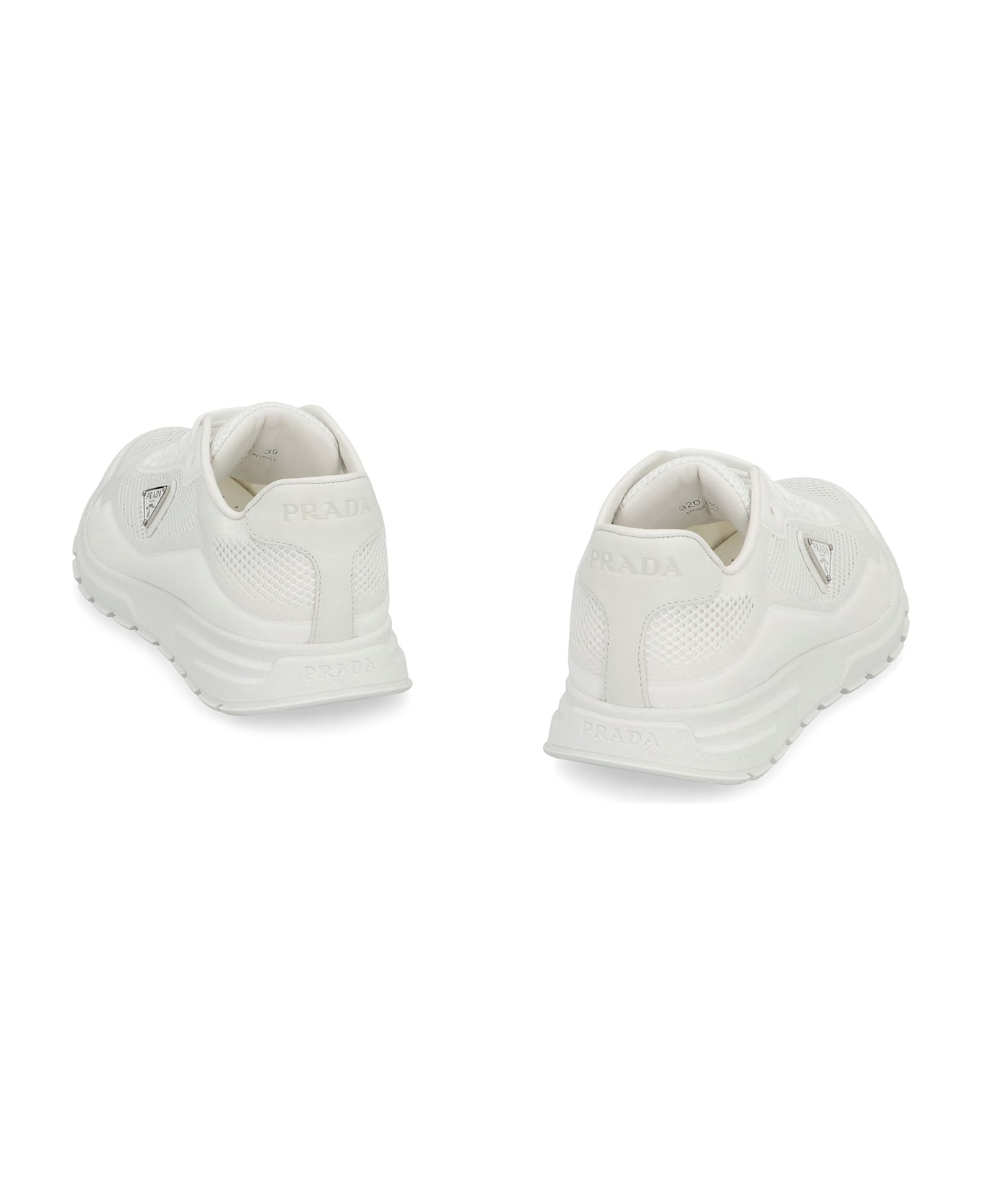 Prada Prax 2.0 Fabric Low-top Sneakers - White