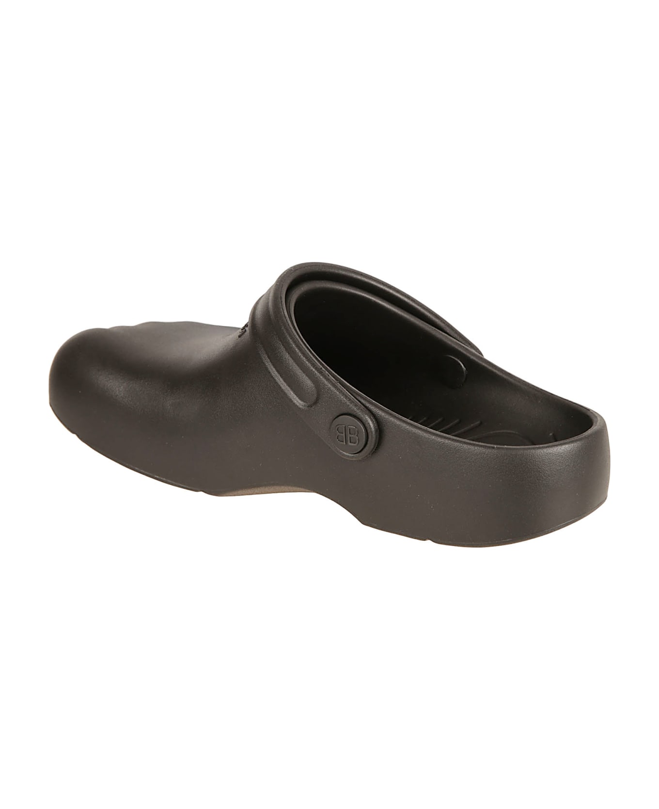 Balenciaga Sunday Molded Clogs Sandals - Black