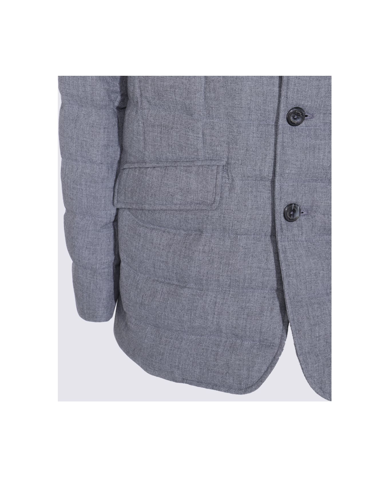 Herno Grey Down Jacket - Grey