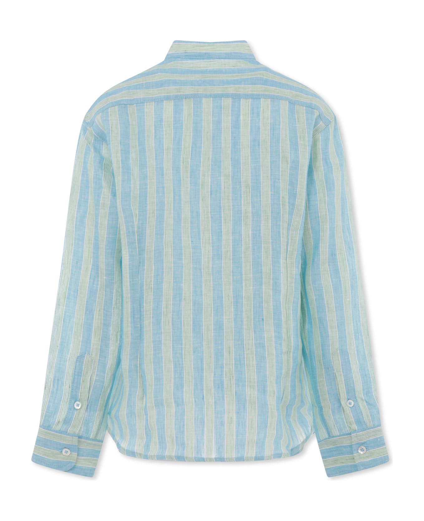 Etro Green Shirt For Boy With Pegasus - Green