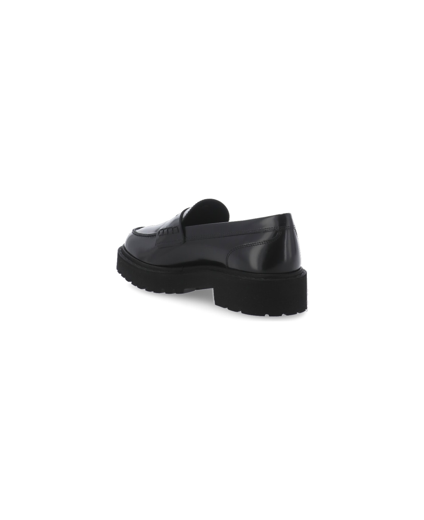 Hogan H543 Patent Leather Loafer - Black