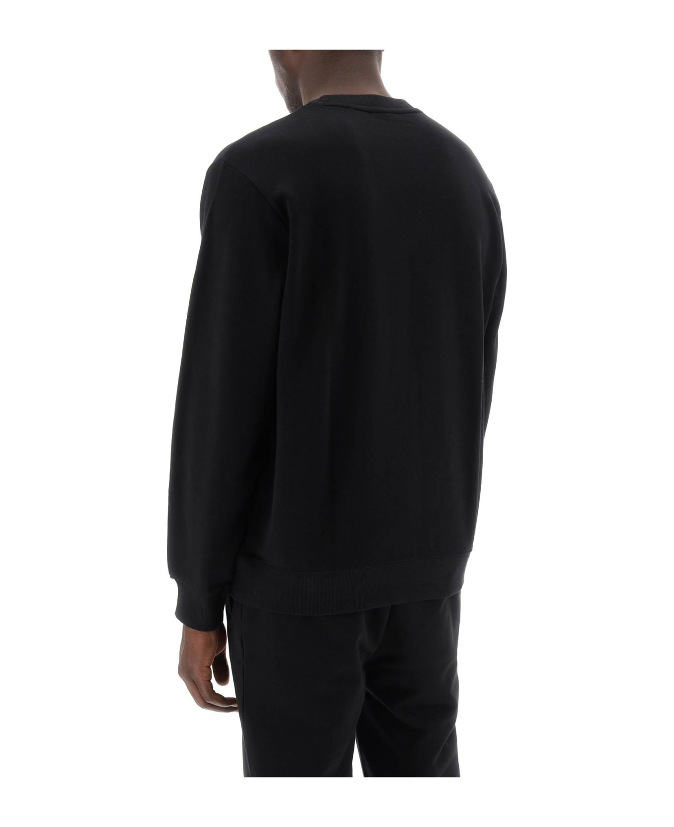 Hugo Boss Dem Logo Sweatshirt - BLACK 001 (Black)