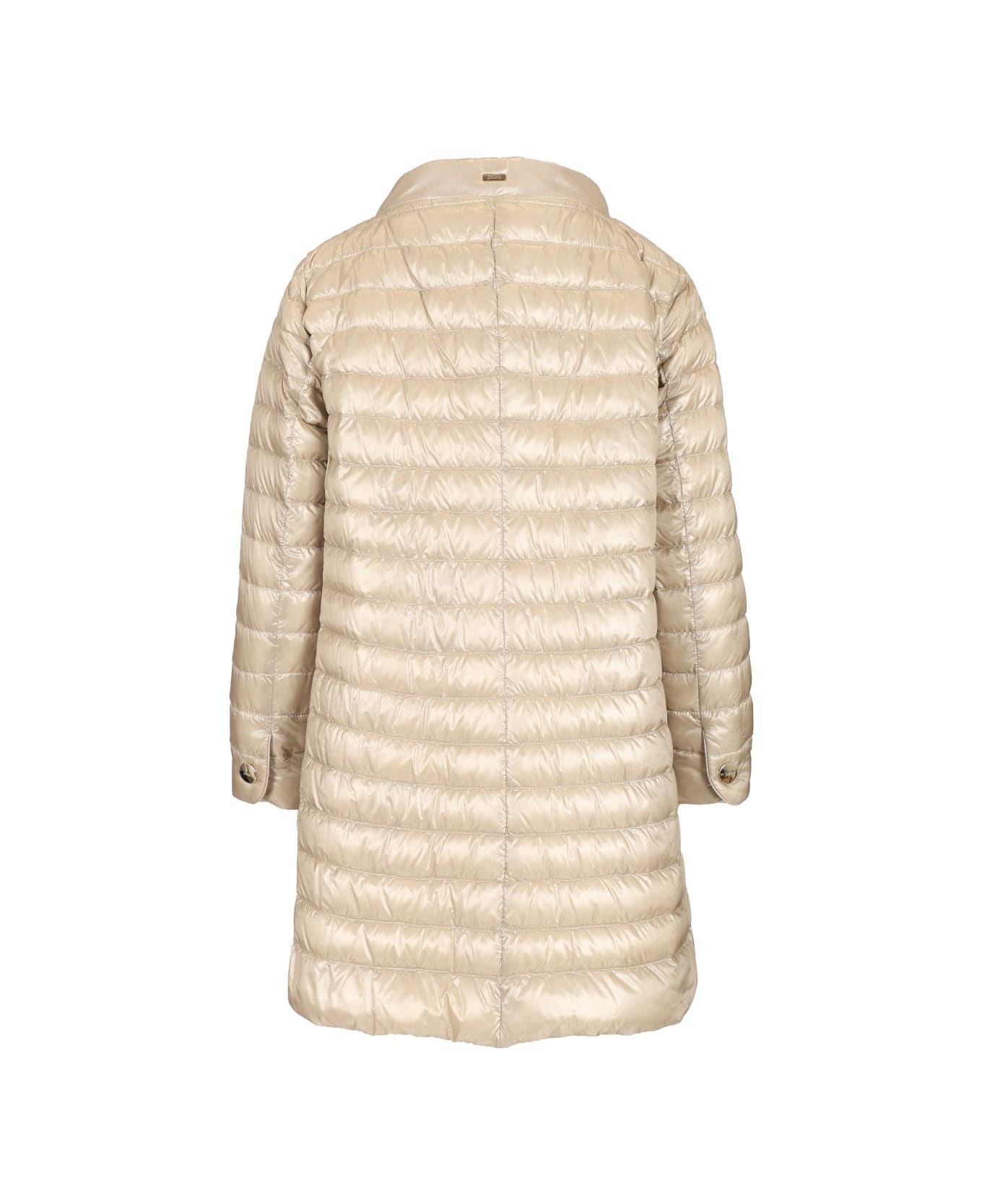 Herno "rossella" Down Jacket - Beige