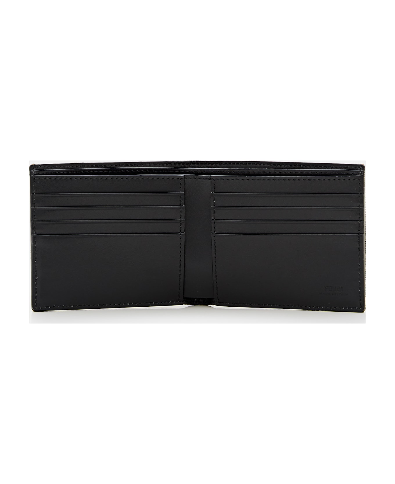 Fendi Bi-fold Jacquard Wallet - Brown