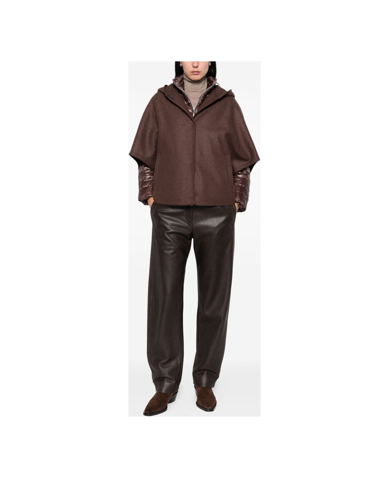 Herno Padded Puffer Jacket - Brown