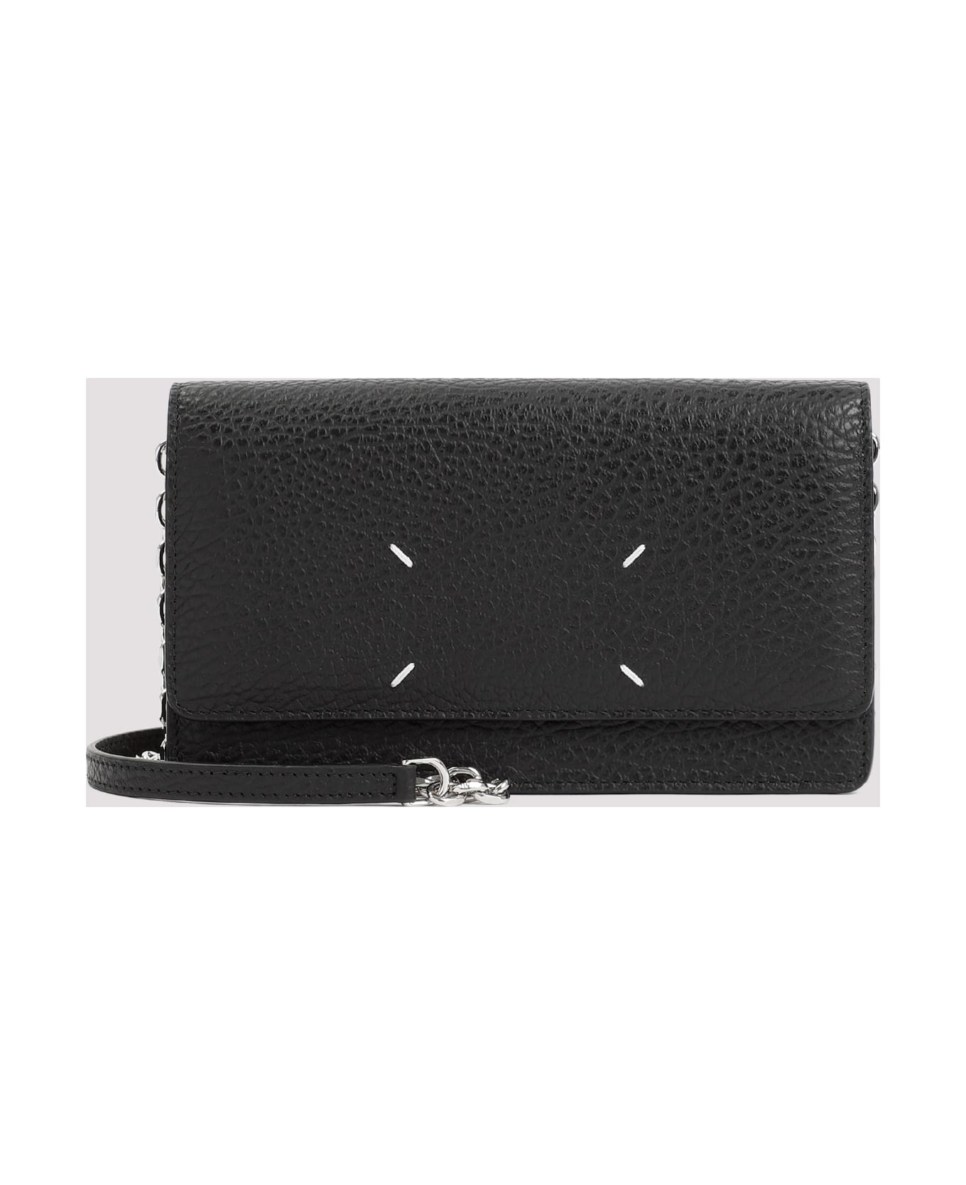 Maison Margiela Medium Chain Wallet - Black