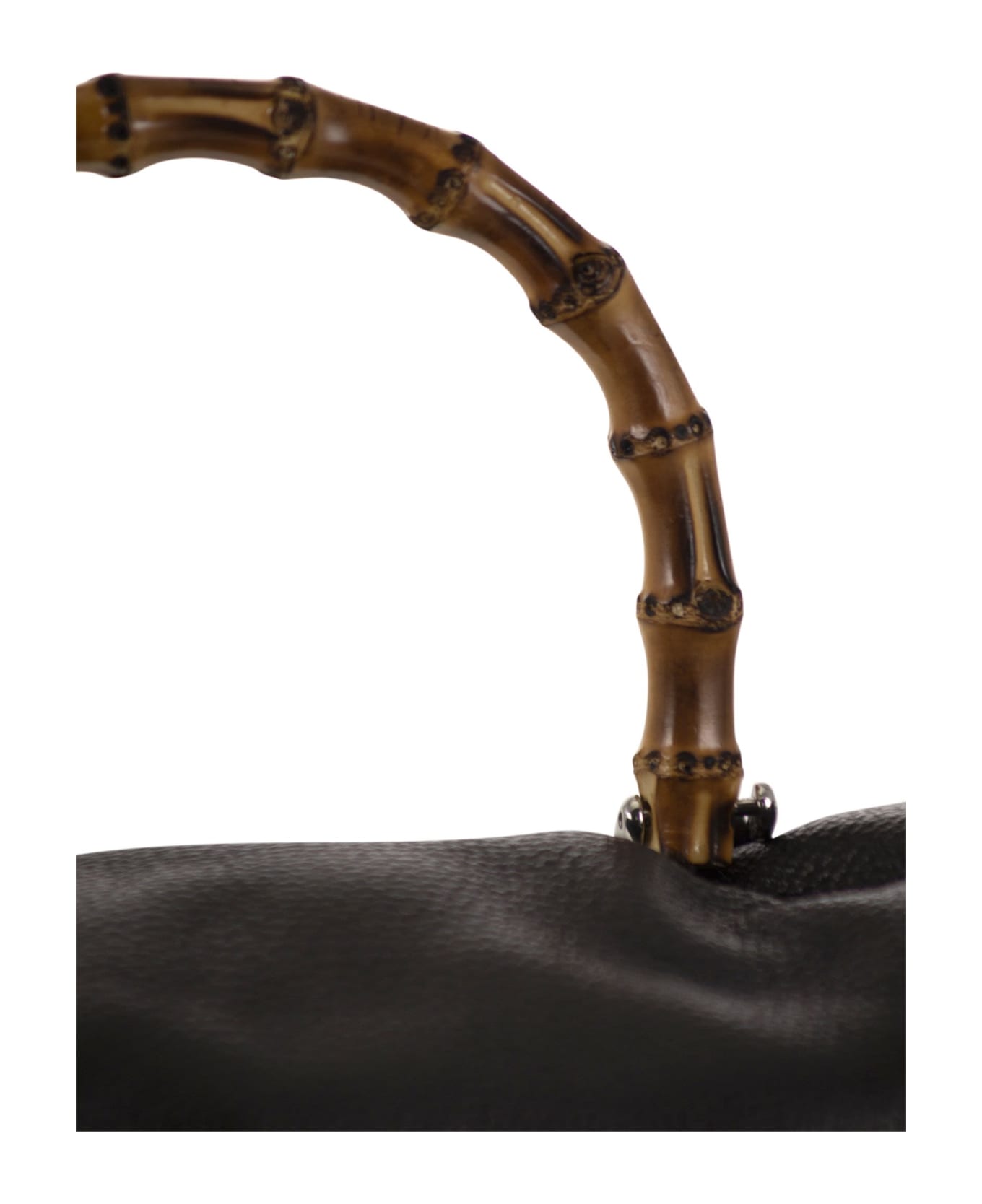 Zanellato Postina - Daily S Bag With Bamboo Handle - Black トートバッグ