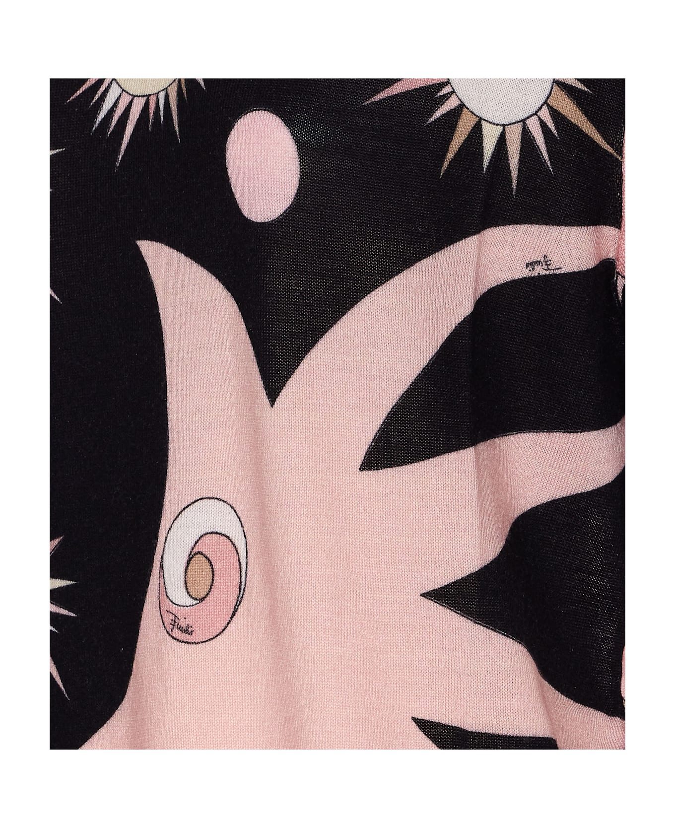 Pucci Star Print T-shirt - Red