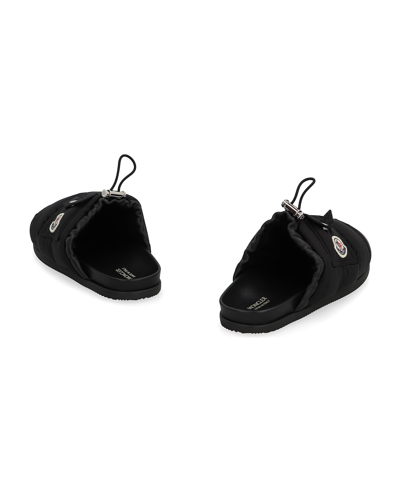 Moncler Mon Pocket Mules - black