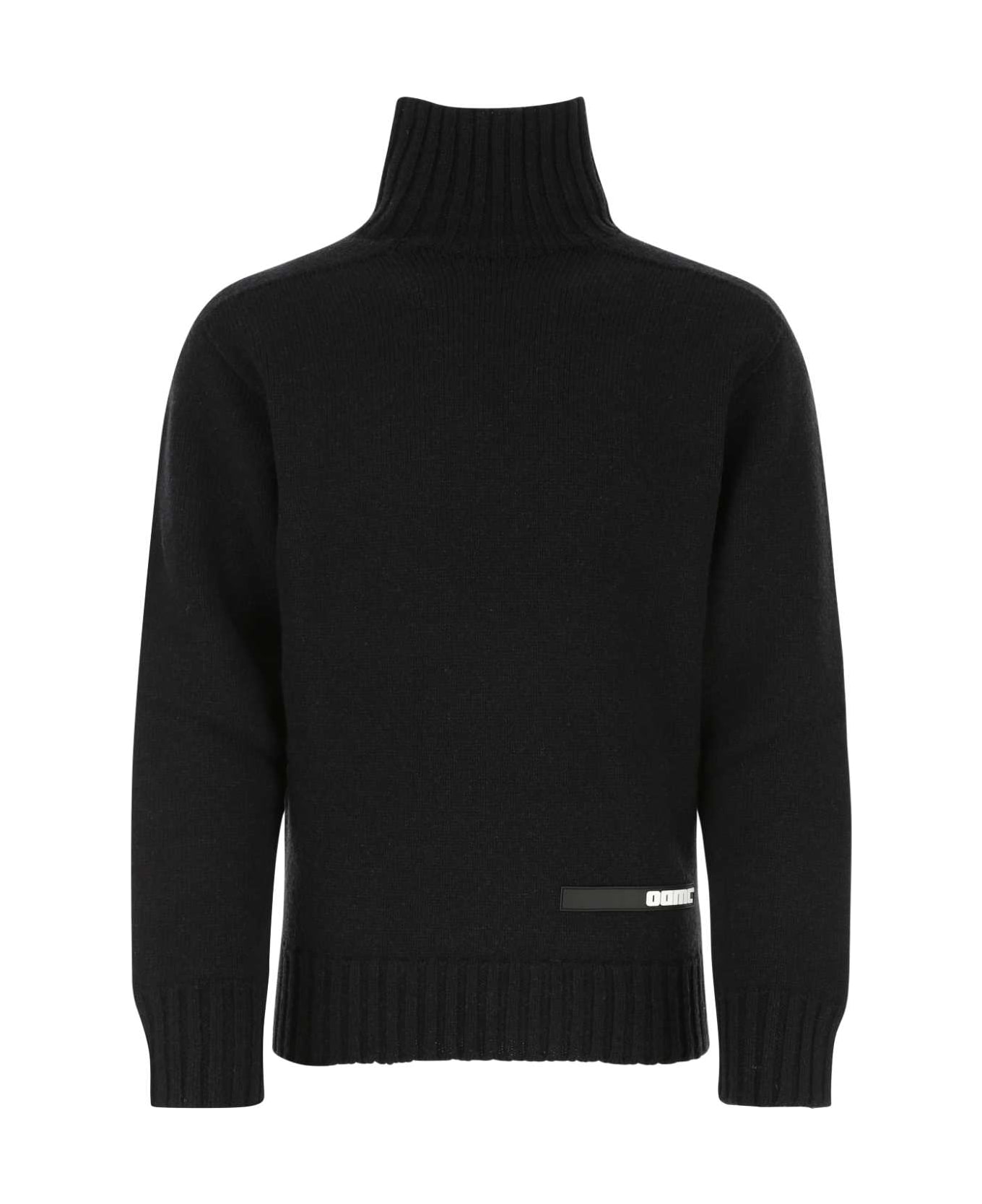 OAMC Black Wool Sweater - 001