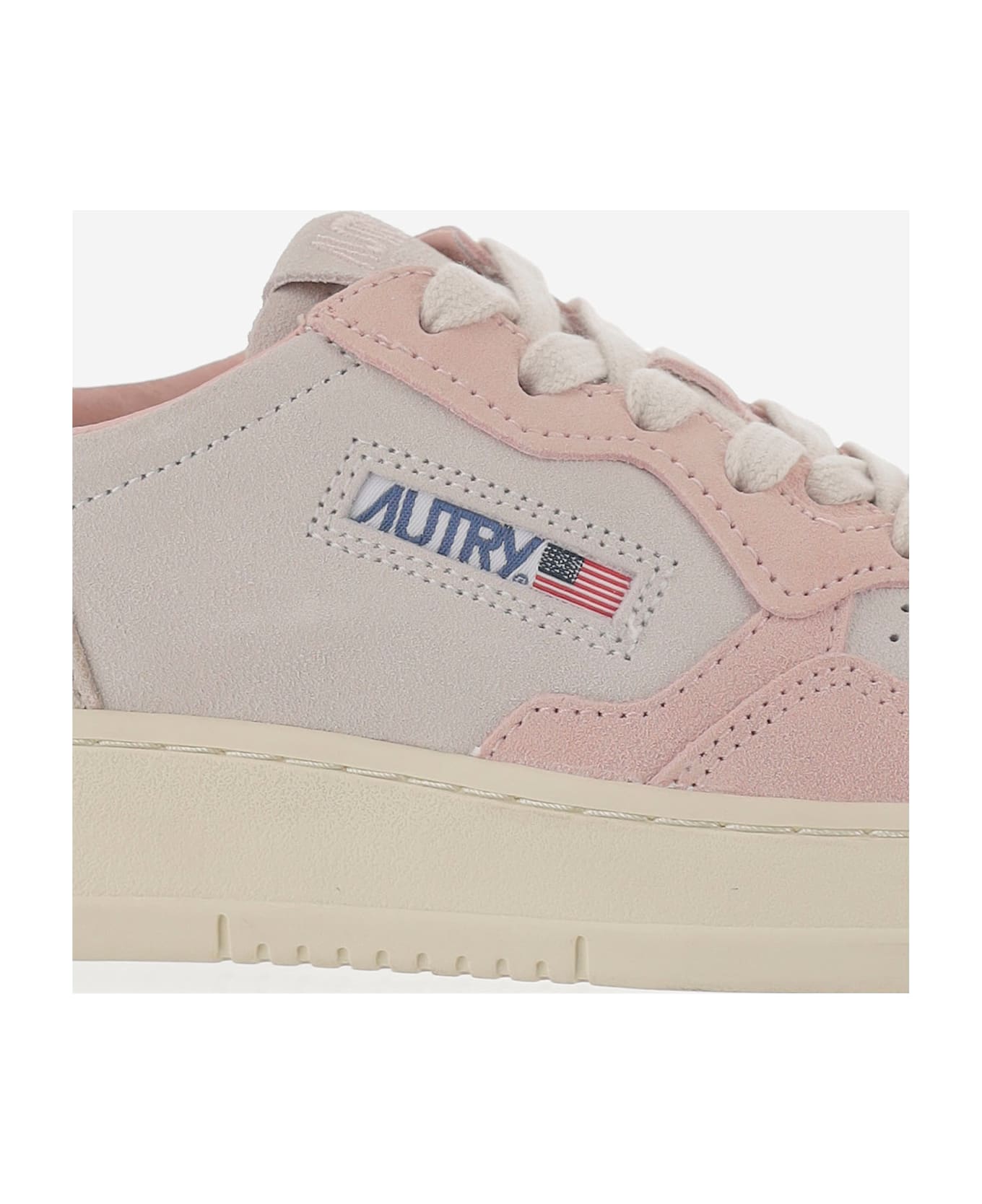 Autry Low Medalist Sneakers - Red