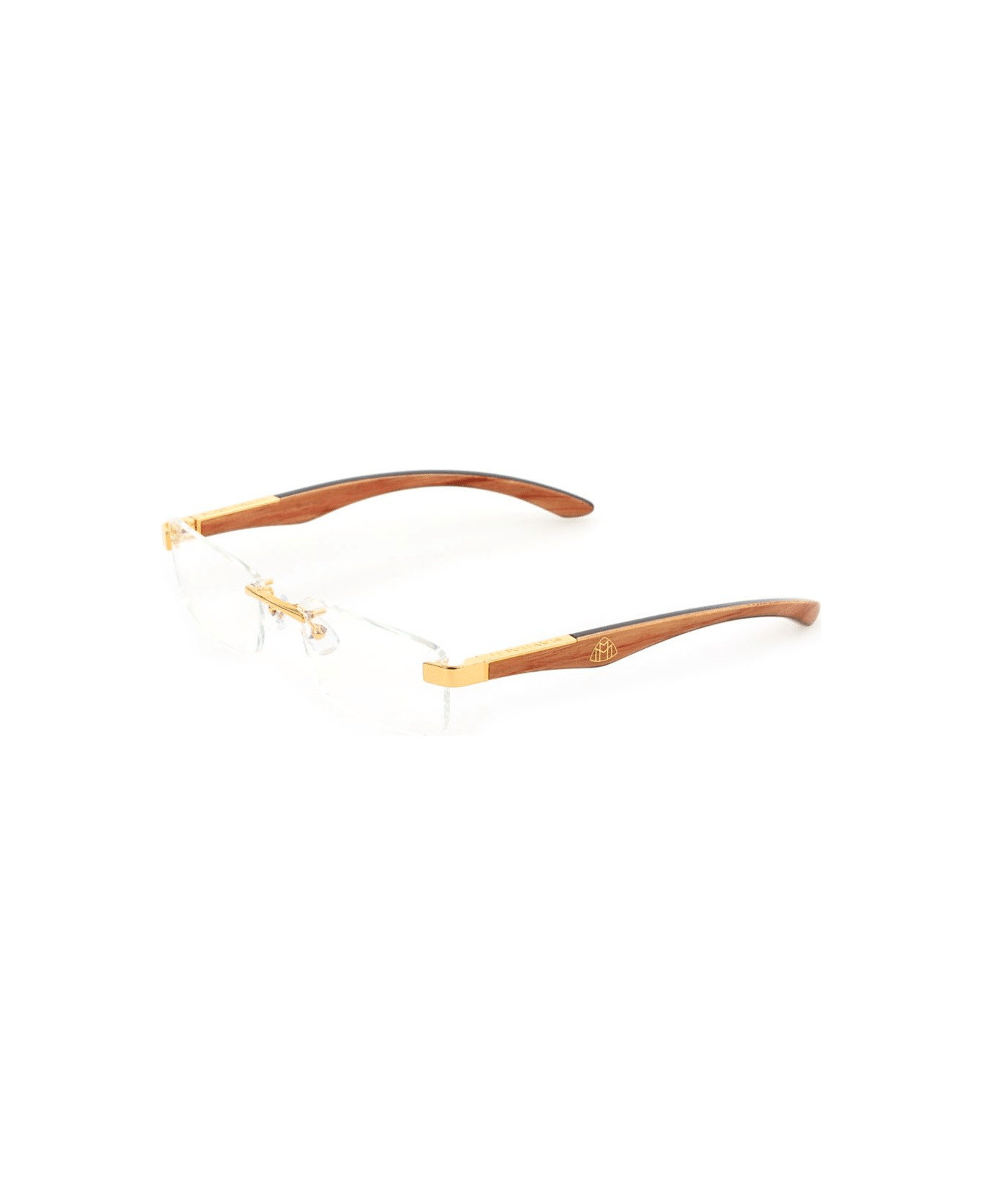 MAYBACH Eyewear The Artist Iiirosewood/ebony/rosewood - Rosewood/Ebony/Rosewood