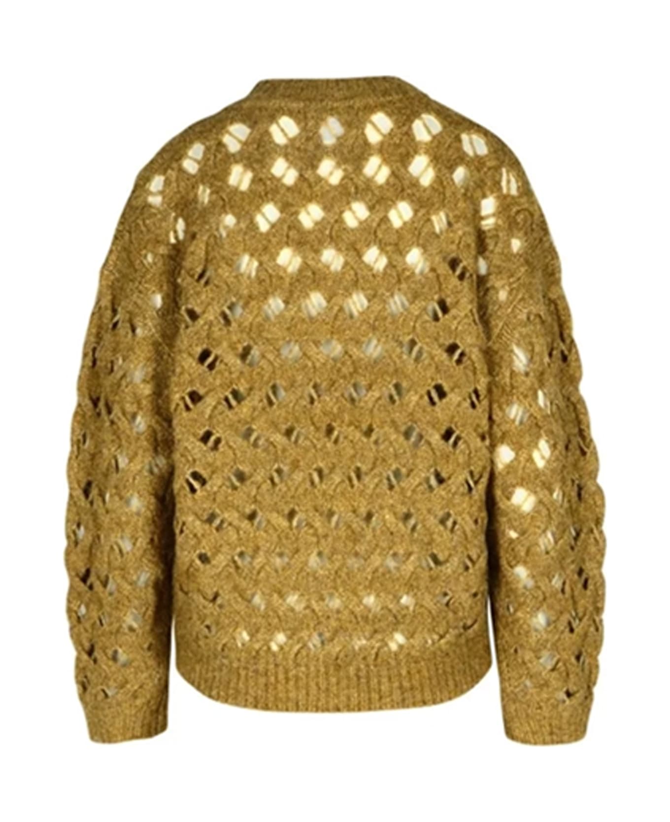 Marant Étoile 
aurelia
 Beige Acrylic Blend Sweater - Yellow