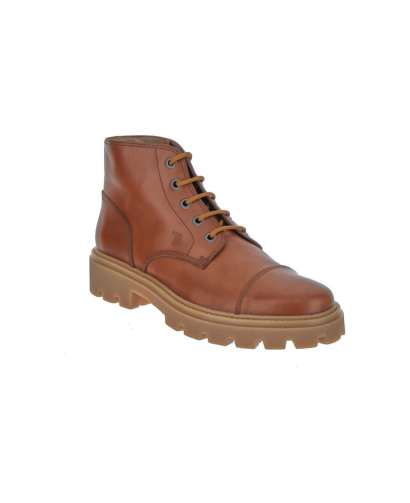 Tod
s Ankle Boots In Leather - BROWN