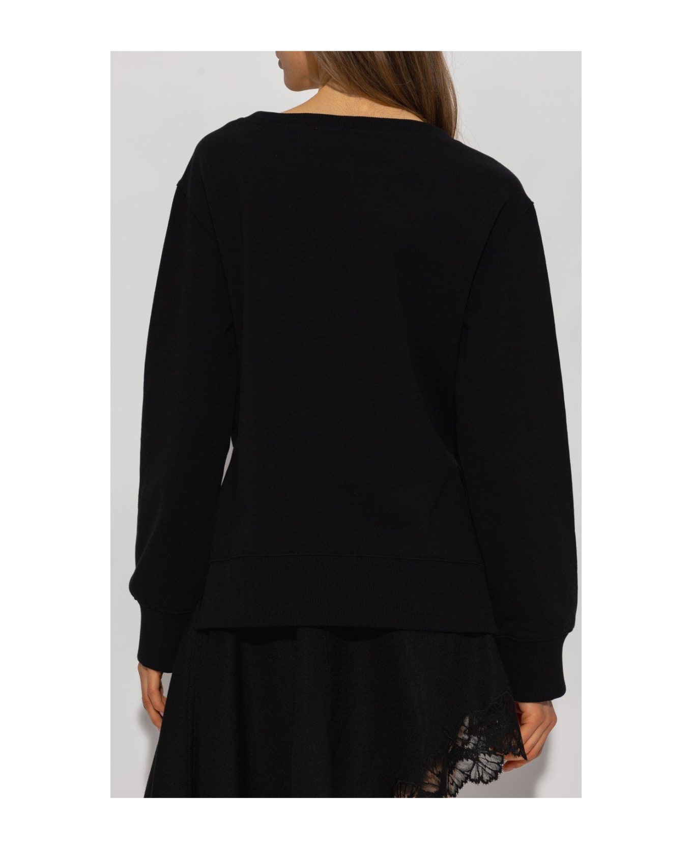 Stella McCartney Appliqued Sweatshirt - Black フリース