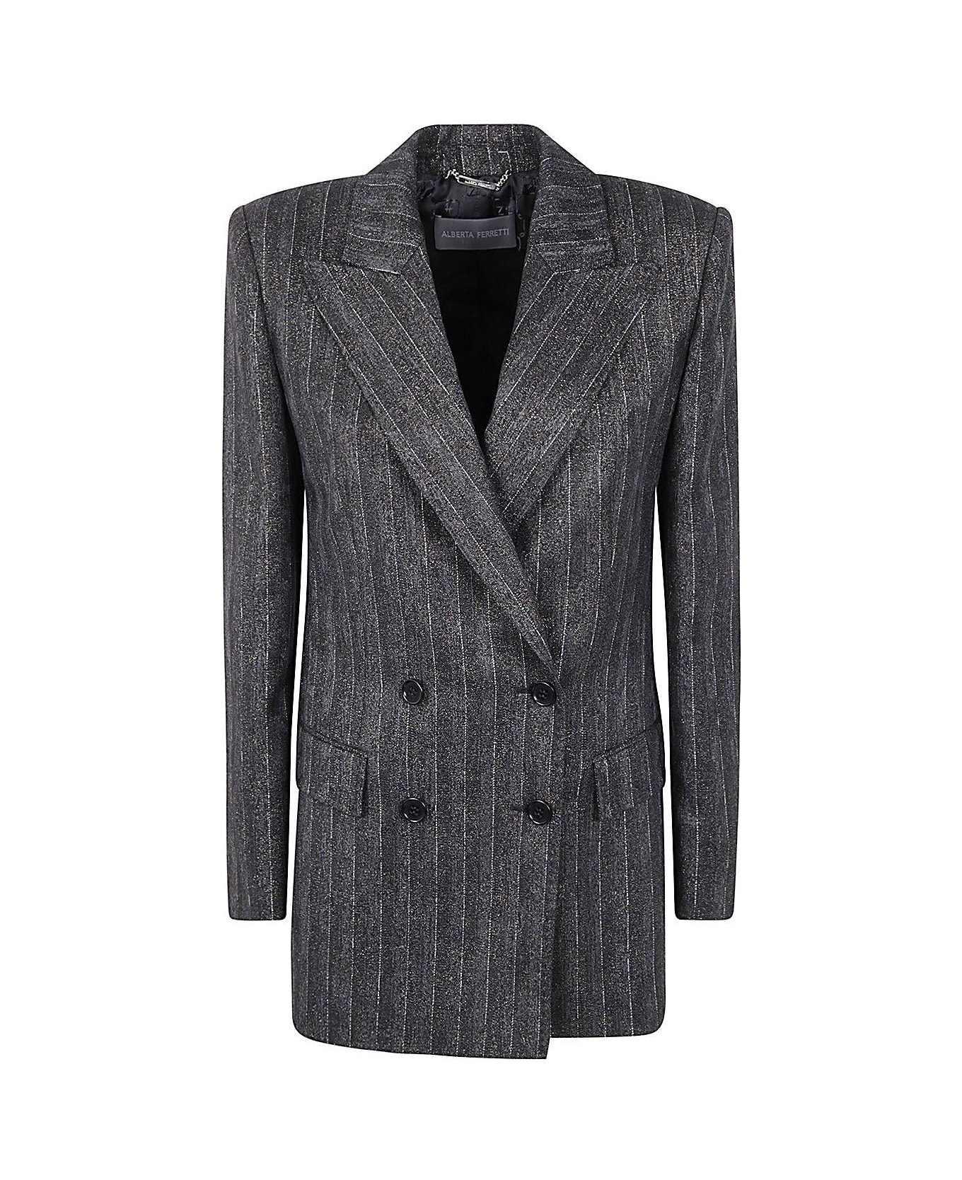 Alberta Ferretti Double-breasted Blazer Alberta Ferretti