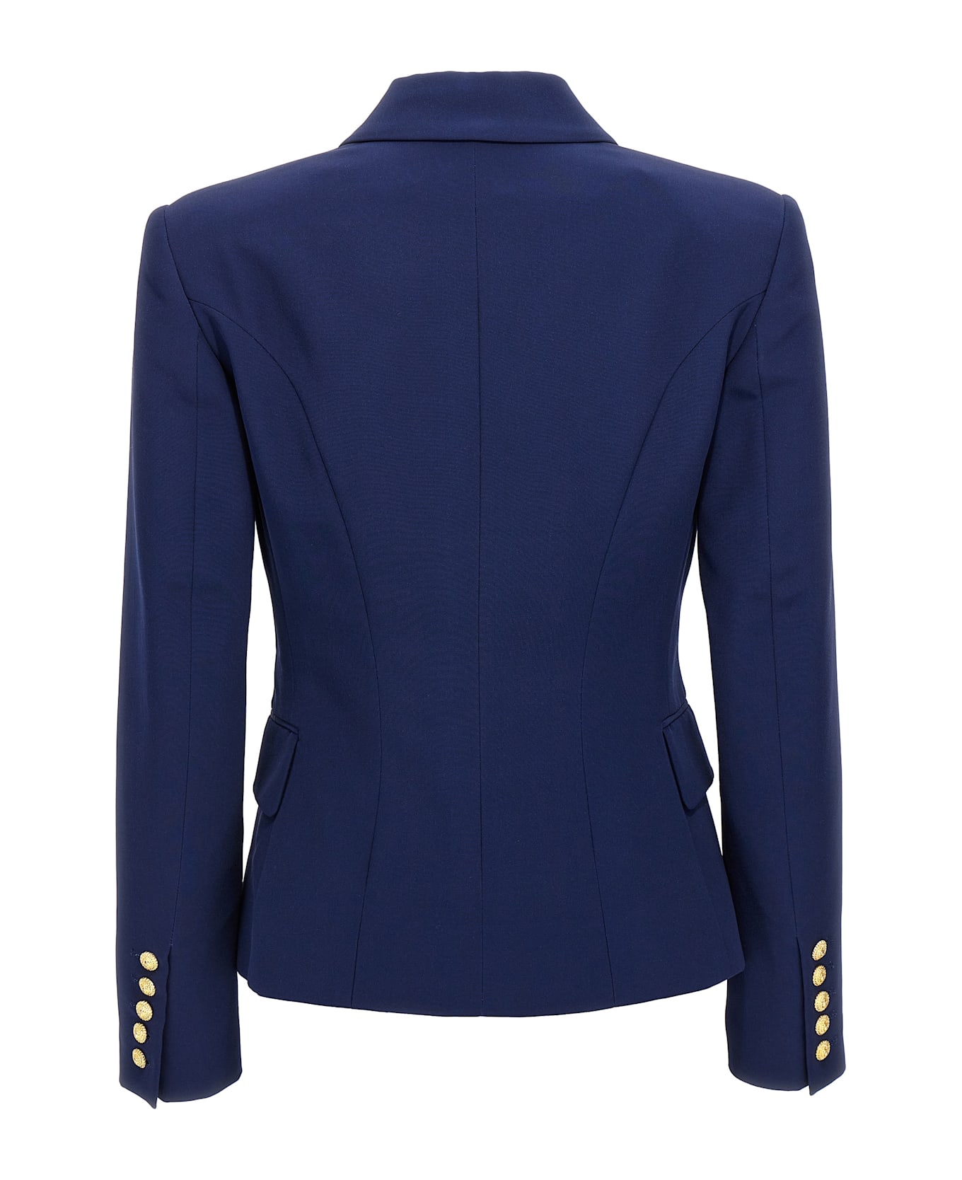 Balmain 'chiocciola' Blazer - Blue