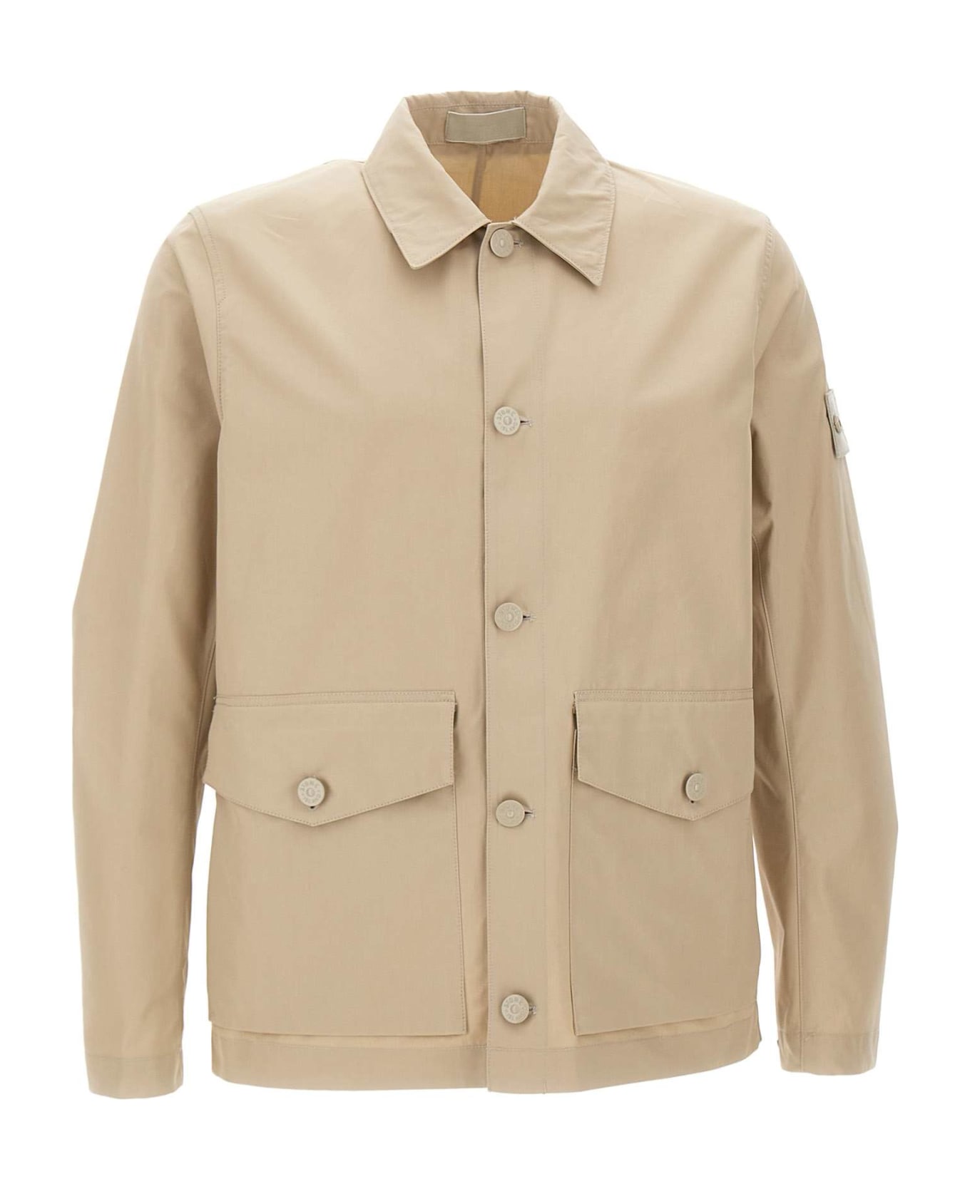 Stone Island 'o-ventile Ghost Piece Jacket' - BEIGE