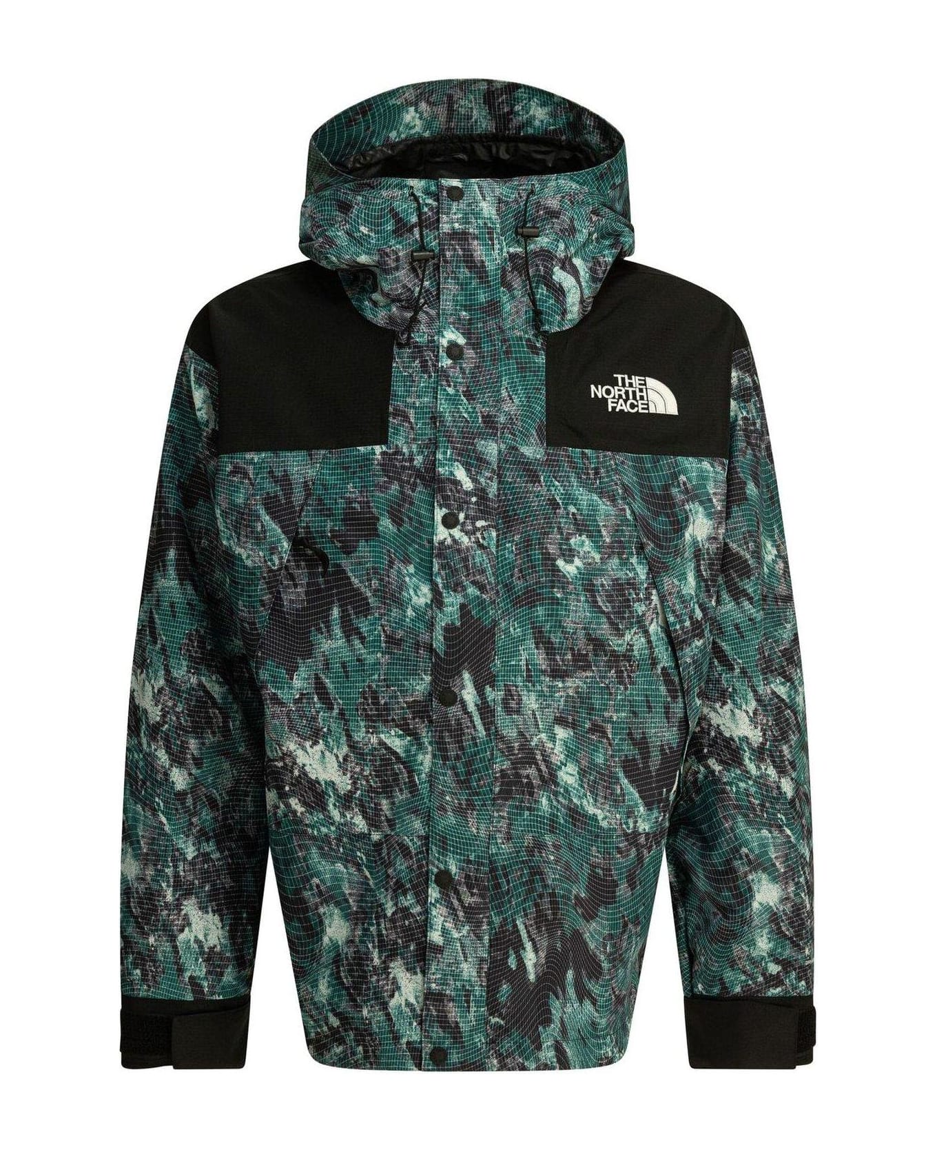 The North Face Dryvent Mono Mountain Jacket - BLUE/BLACK