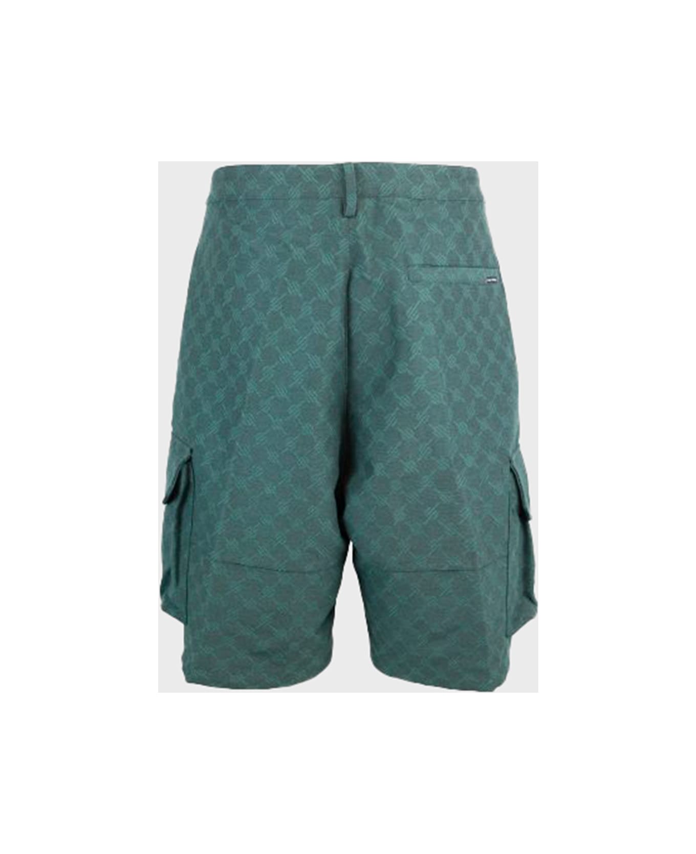 Daily Paper Green Shorts - PINE GREEN