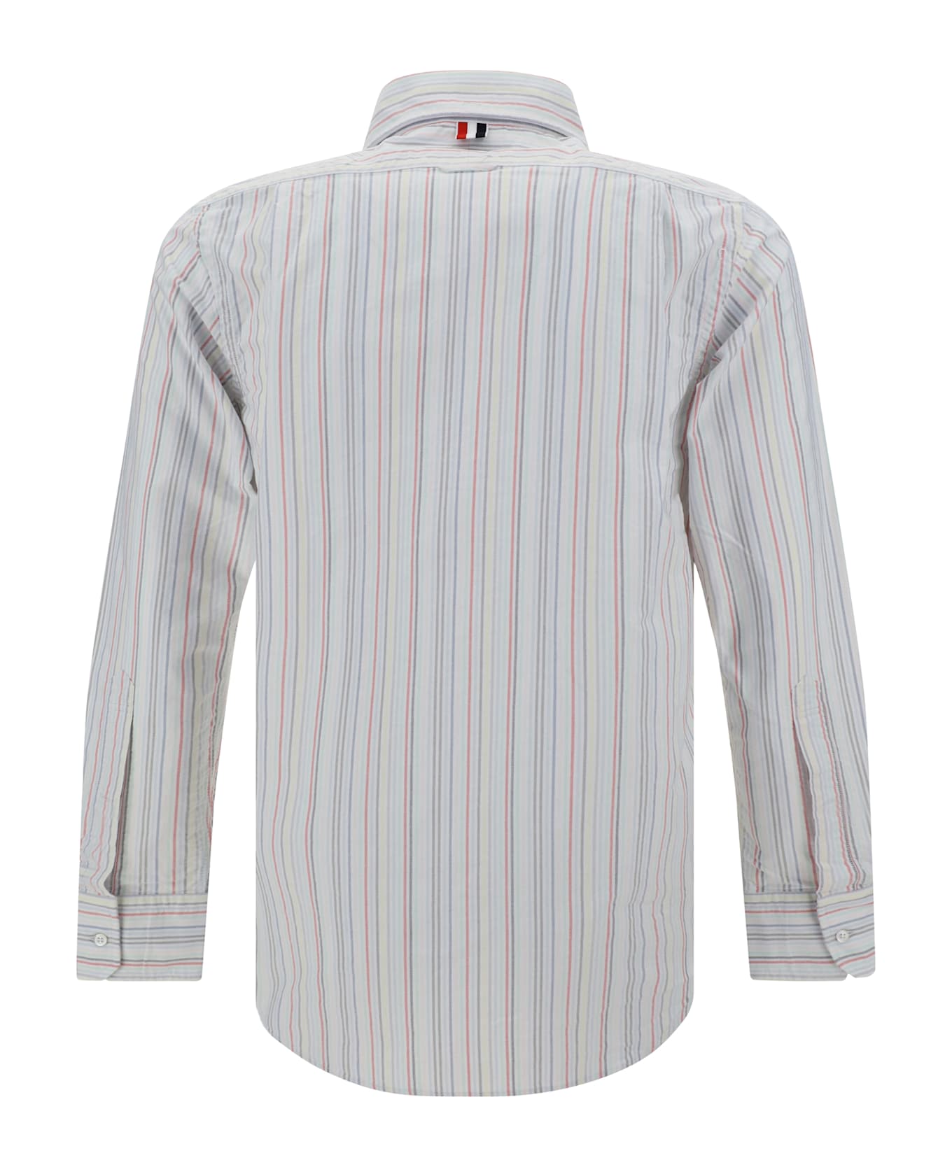 Thom Browne Straight Fit Pc L/s Shirt In University - 996