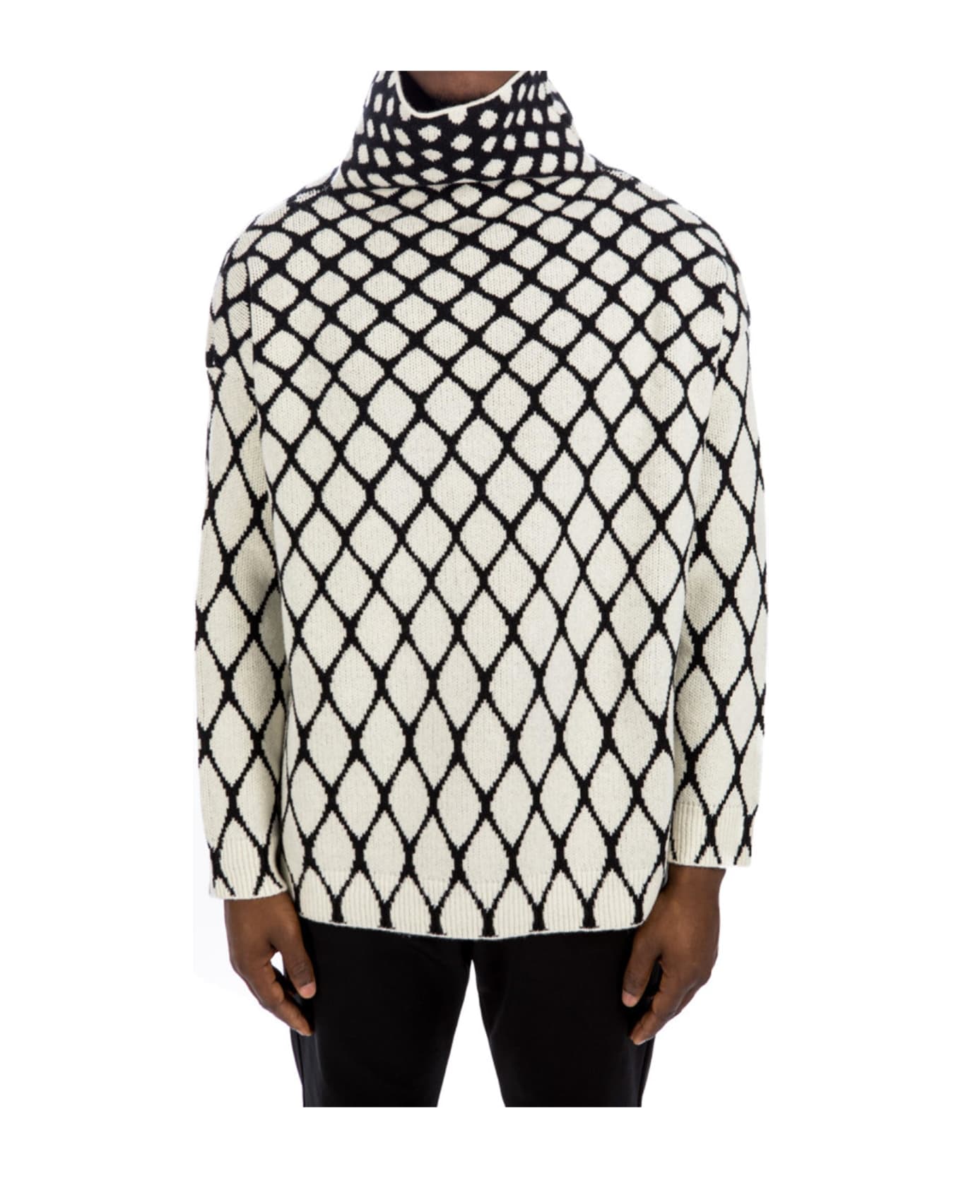 Valentino Wool Sweater - White