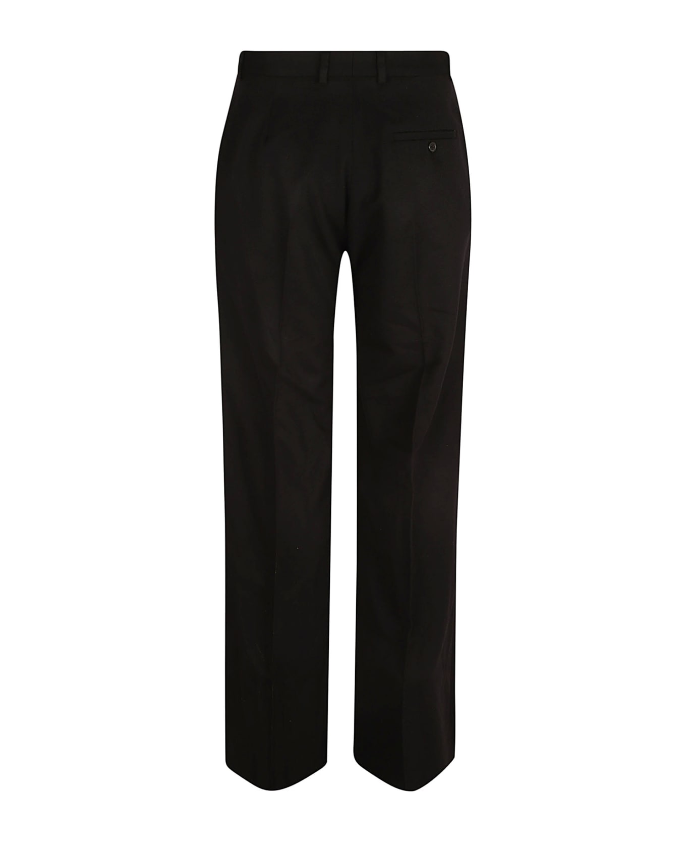 Balenciaga Long Straight bodycon Trousers - Black