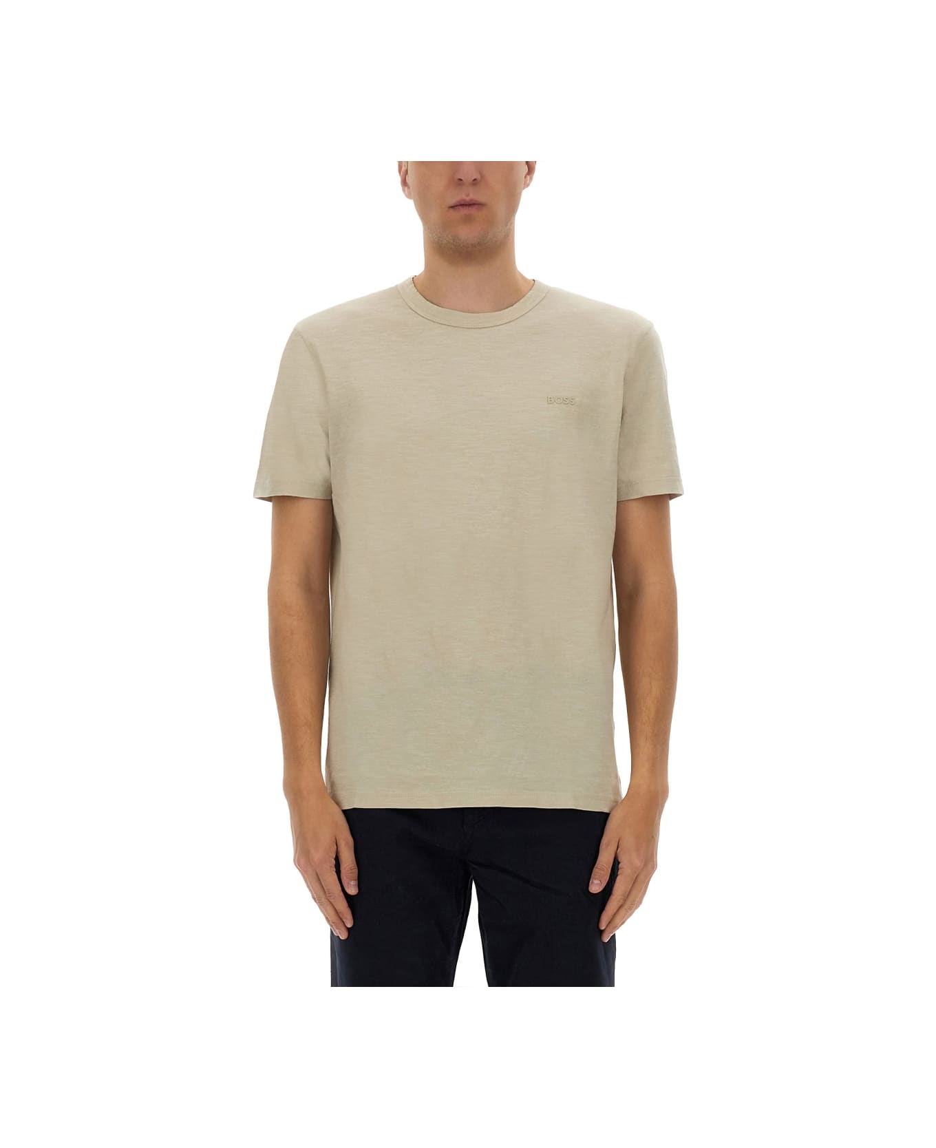Hugo Boss T-shirt "tegood - BEIGE