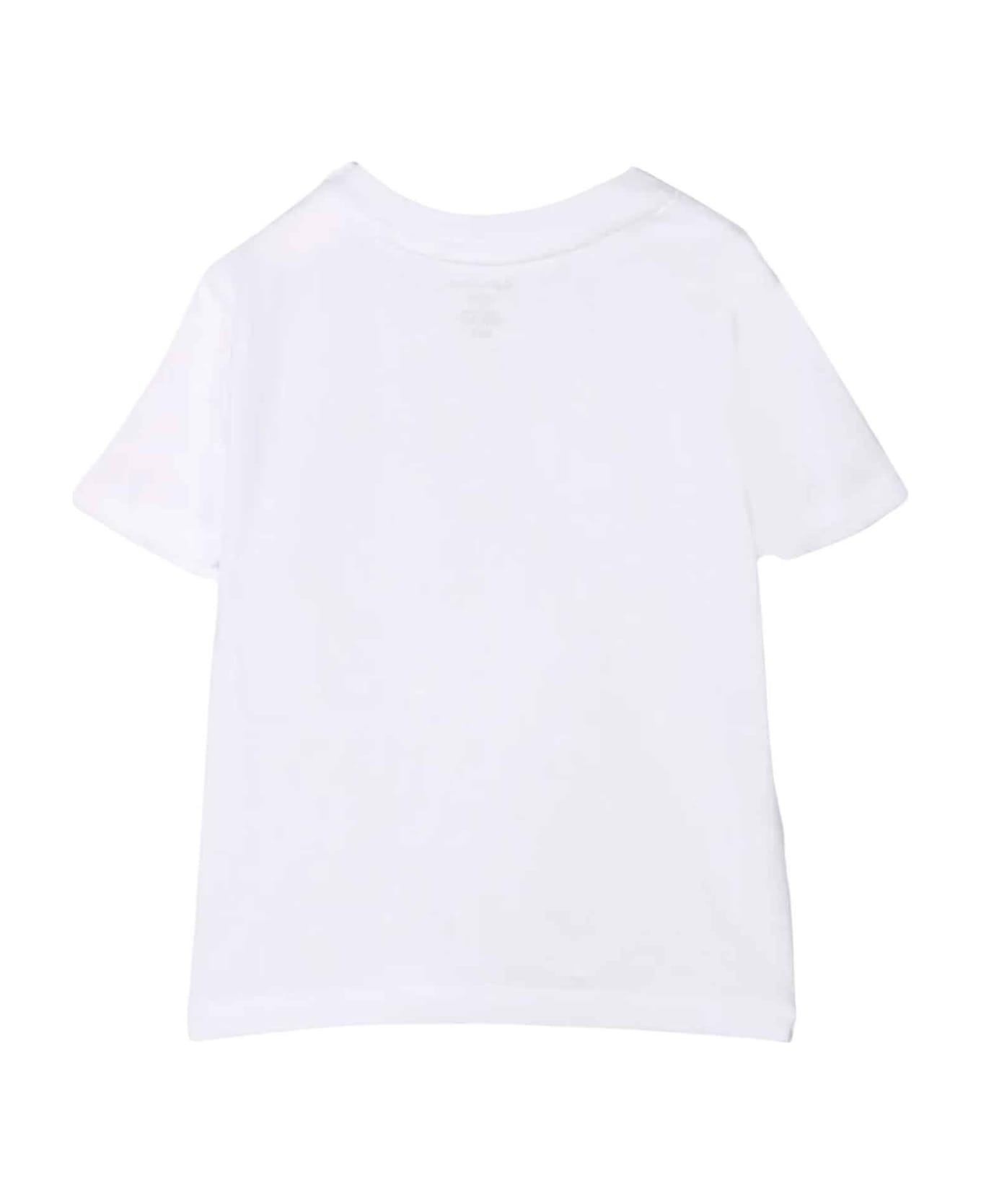 Ralph Lauren White T-shirt Baby Boy - Bianca