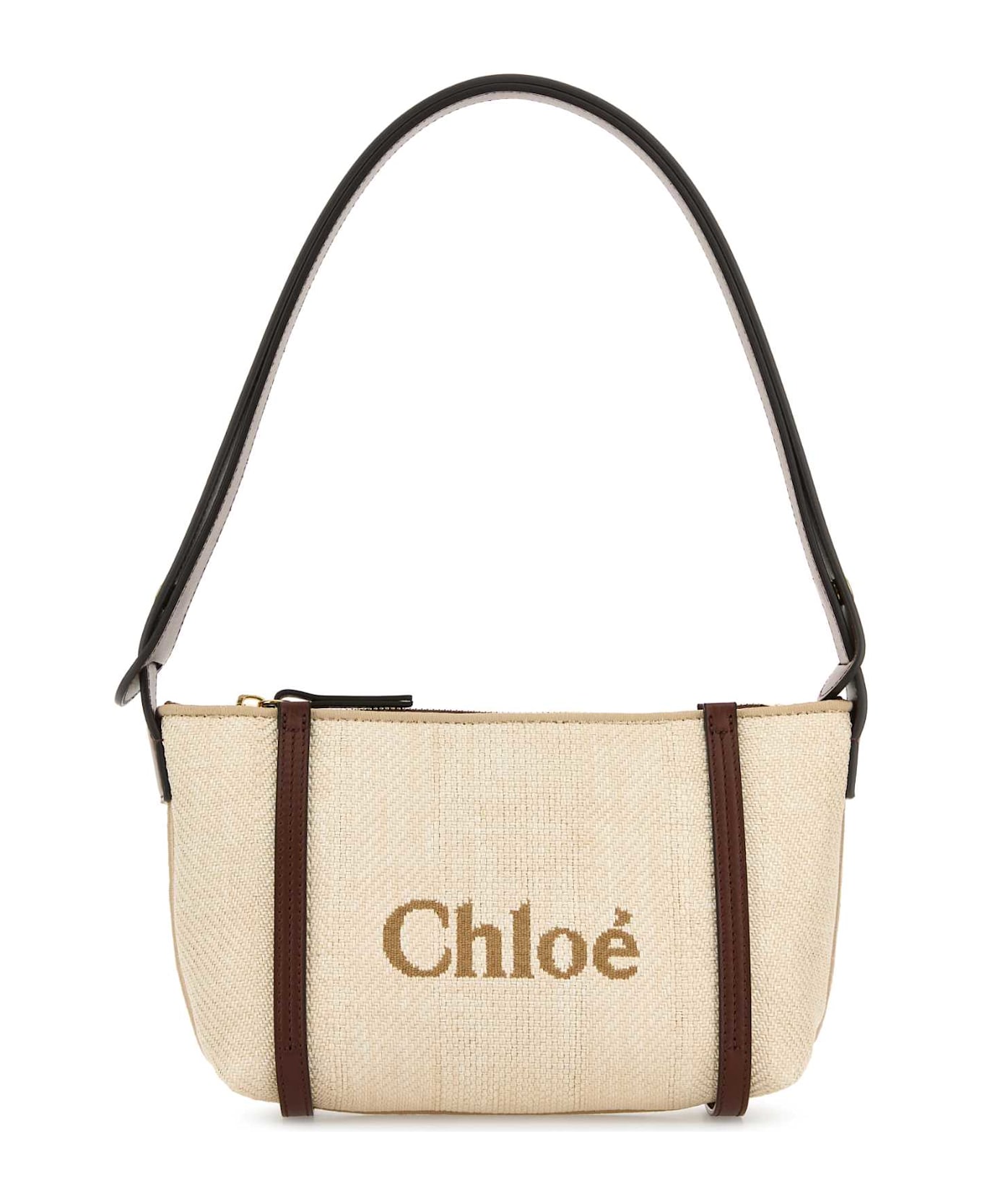 Chloé Sand Canvas Carry Shoulder Bag - HOTSAND