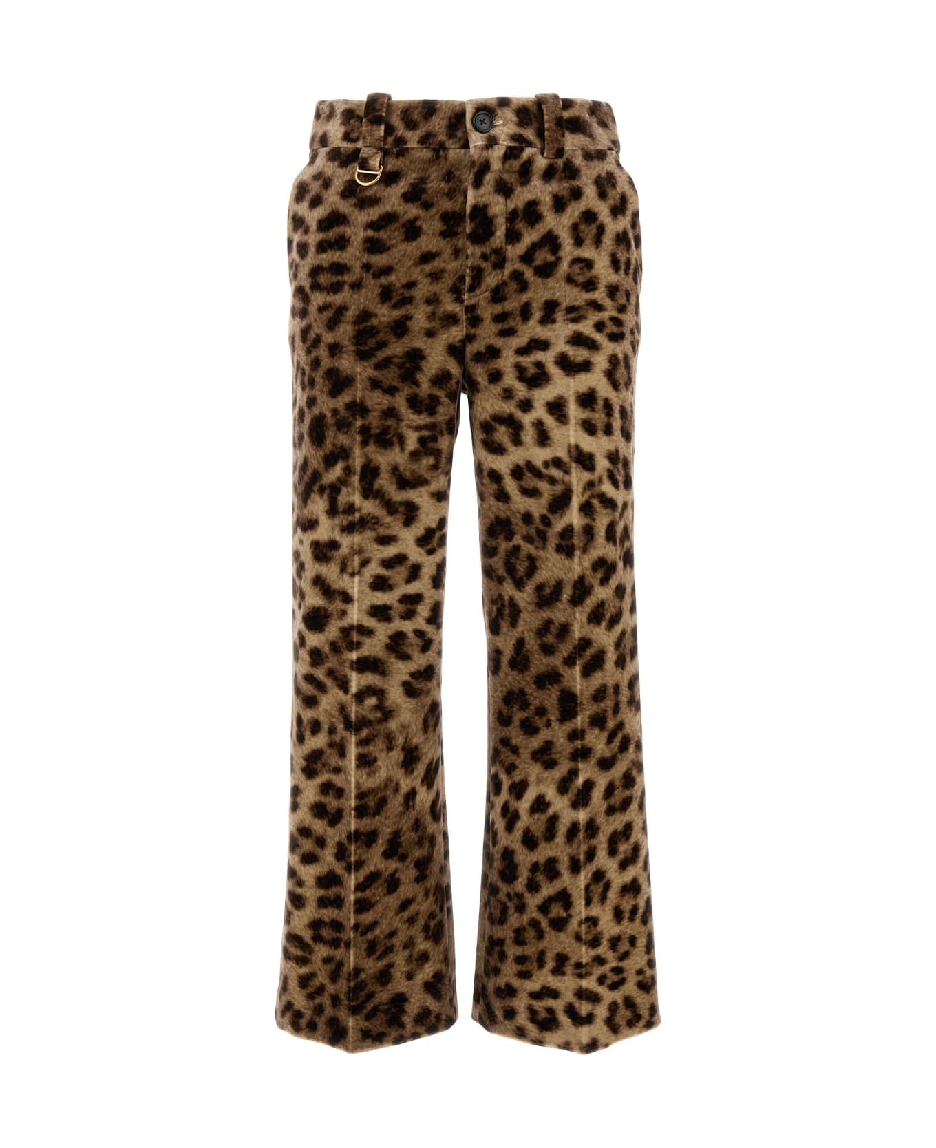 Chloé Printed Velvet Pant - WORNBROWN