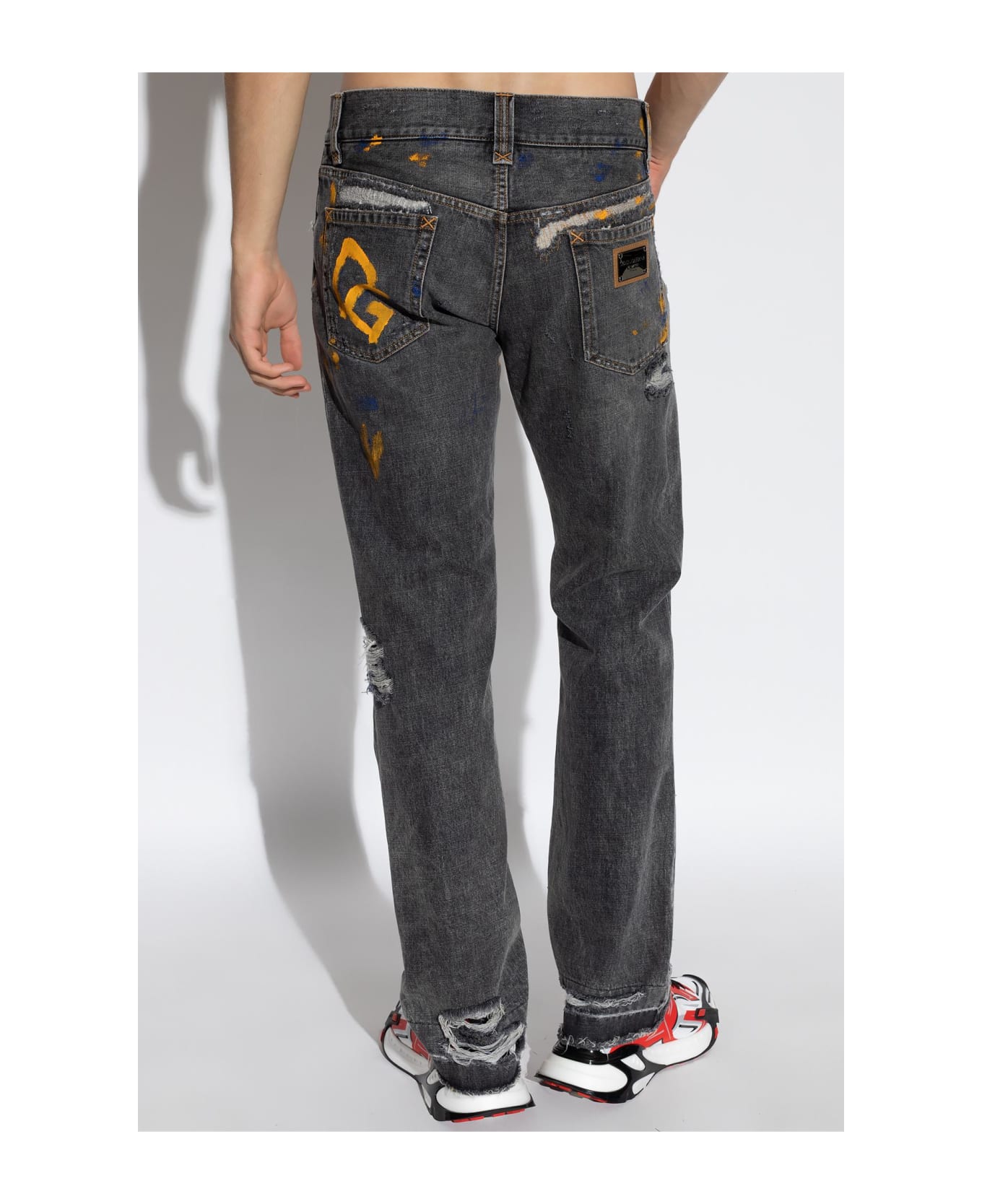 Dolce & Gabbana 're-edition F/w 2023' Collection Jeans - Grey デニム