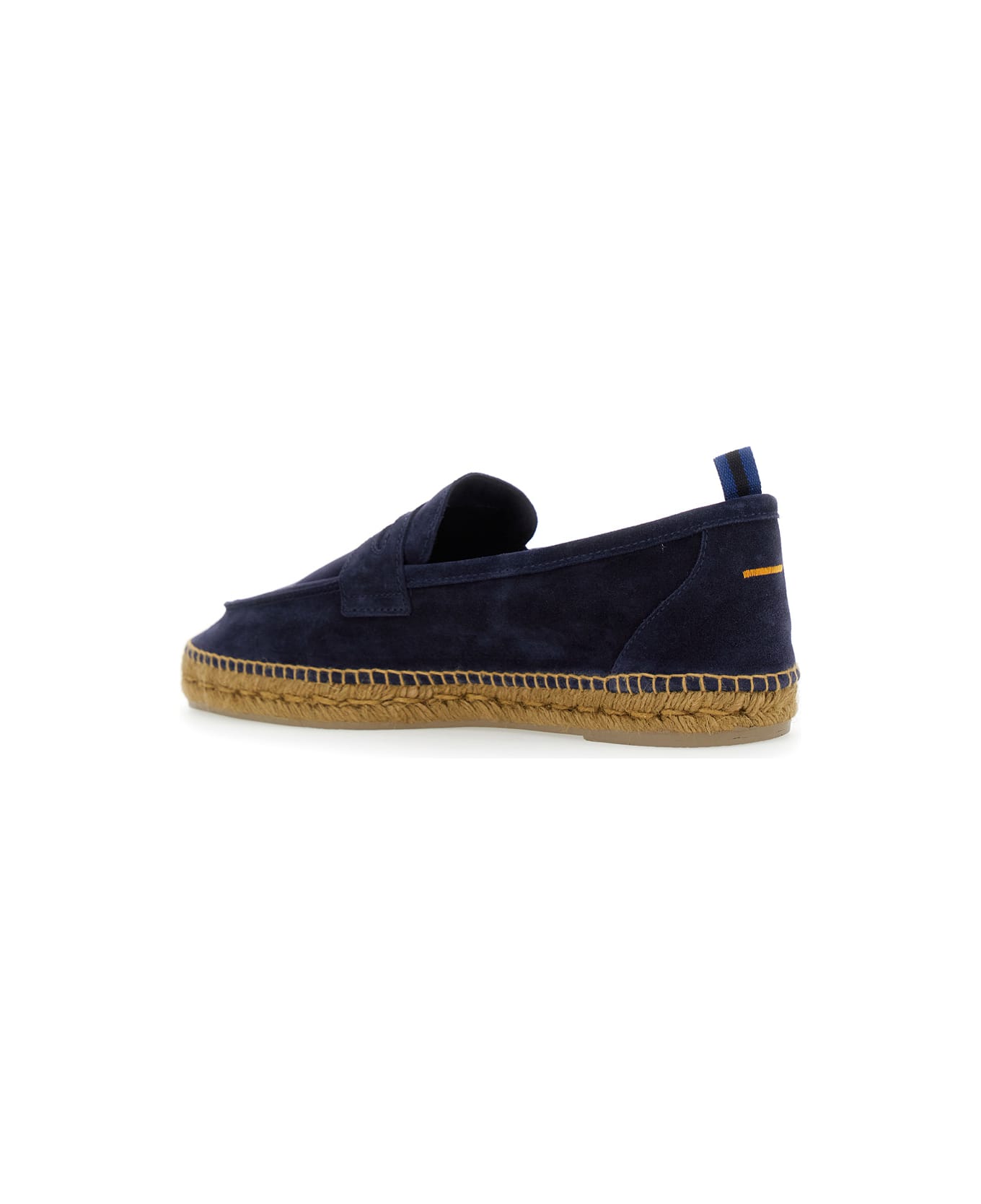 Castañer 
nacho
 Brown Espadrillas With Penny Slot In Suede Man - Blu