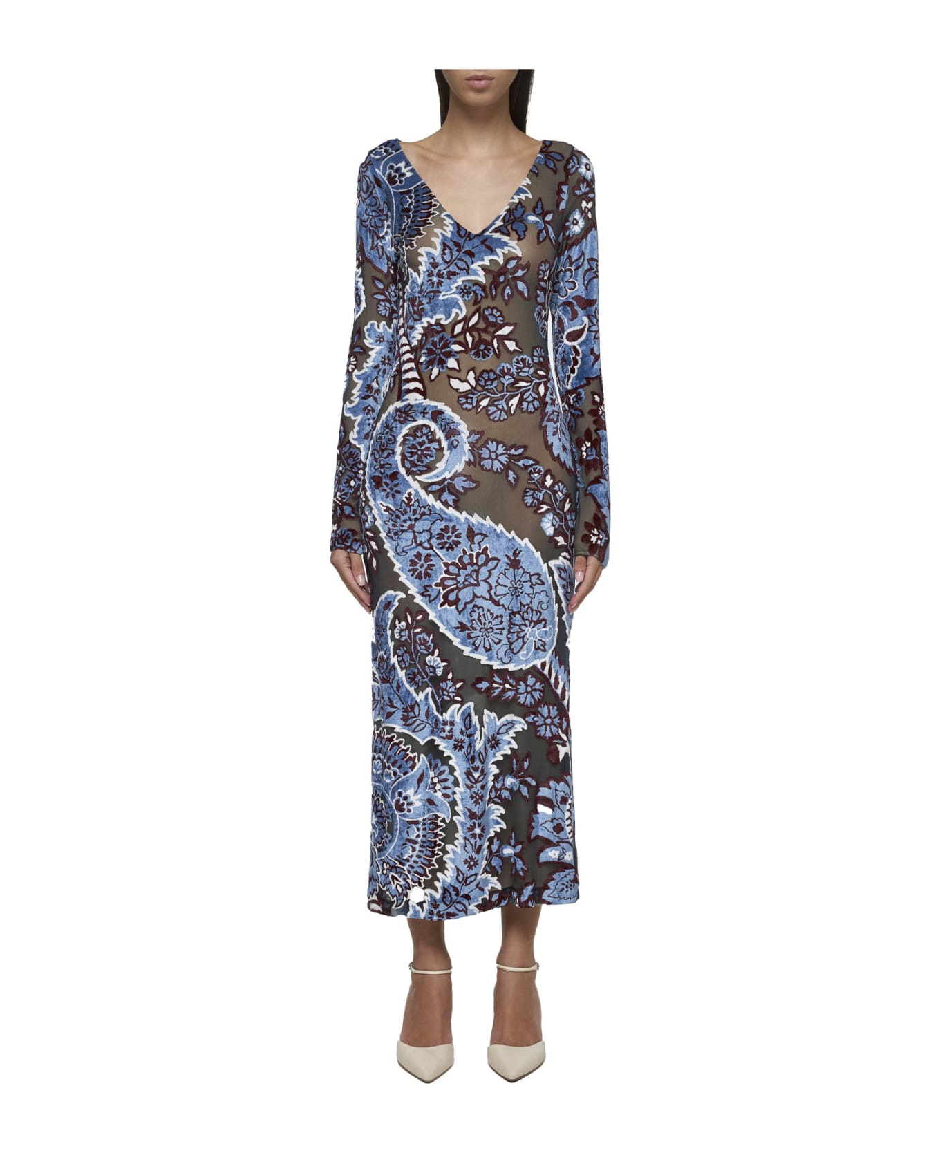 Etro Dress - VAR. MULTICOLOR F.DO AZZURRO