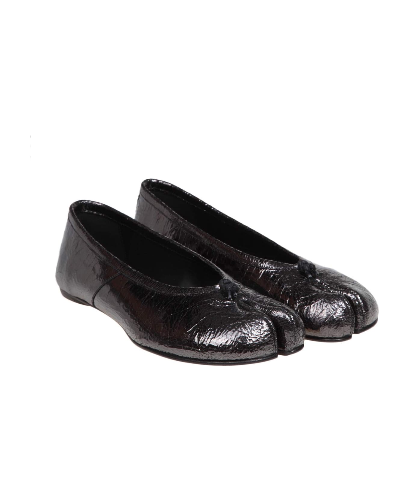 Maison Margiela Tabi Broken Mirror Ballet Flats - Grey