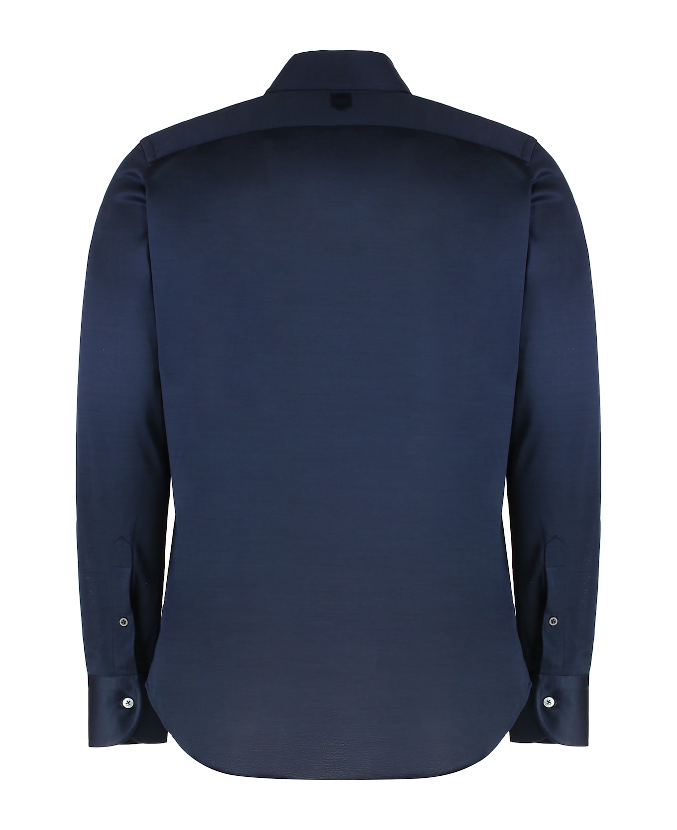 Canali Shirt In Cotton - blue