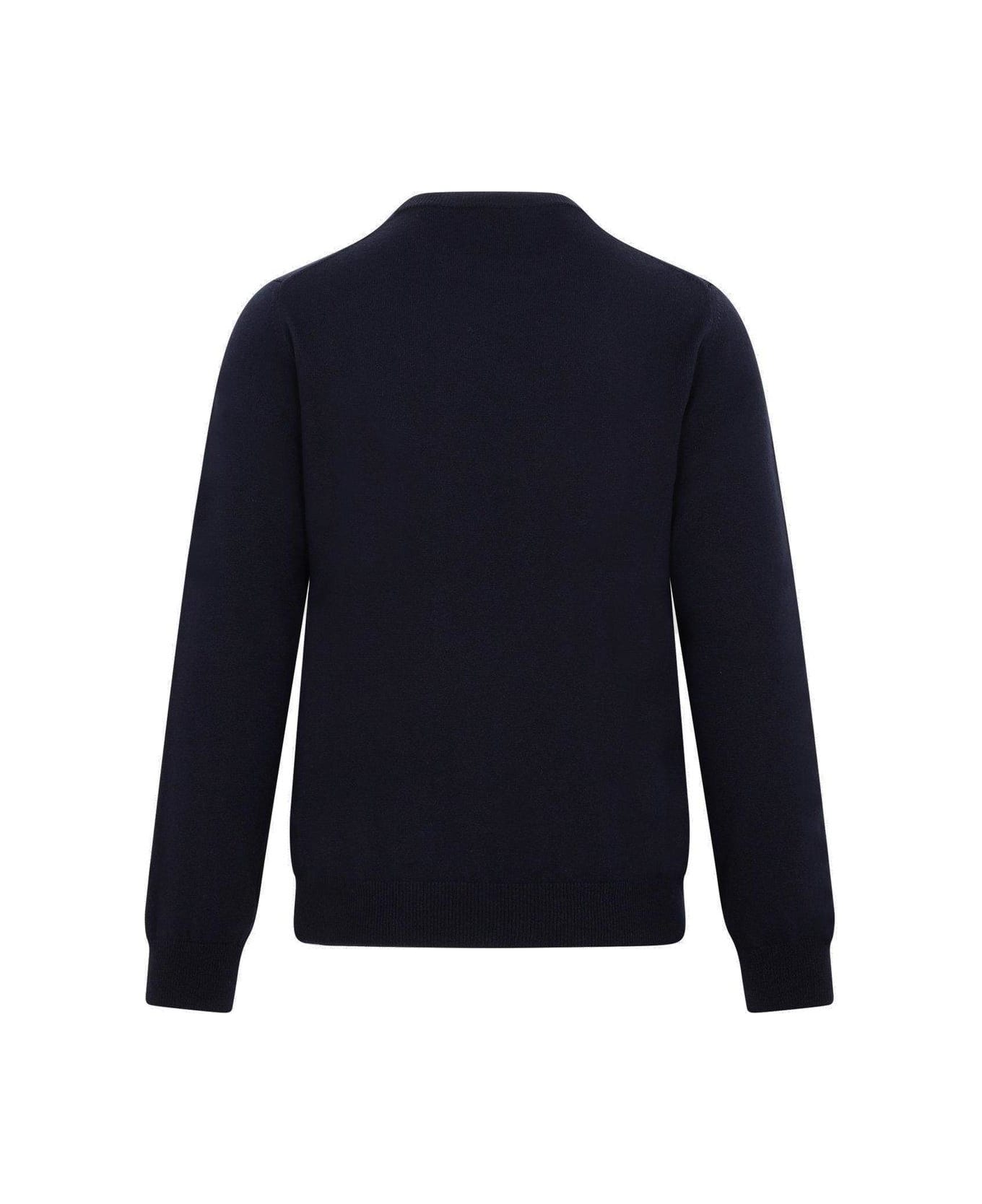Giorgio Armani Crewneck Long-sleeved Sweatshirt - Ubuv