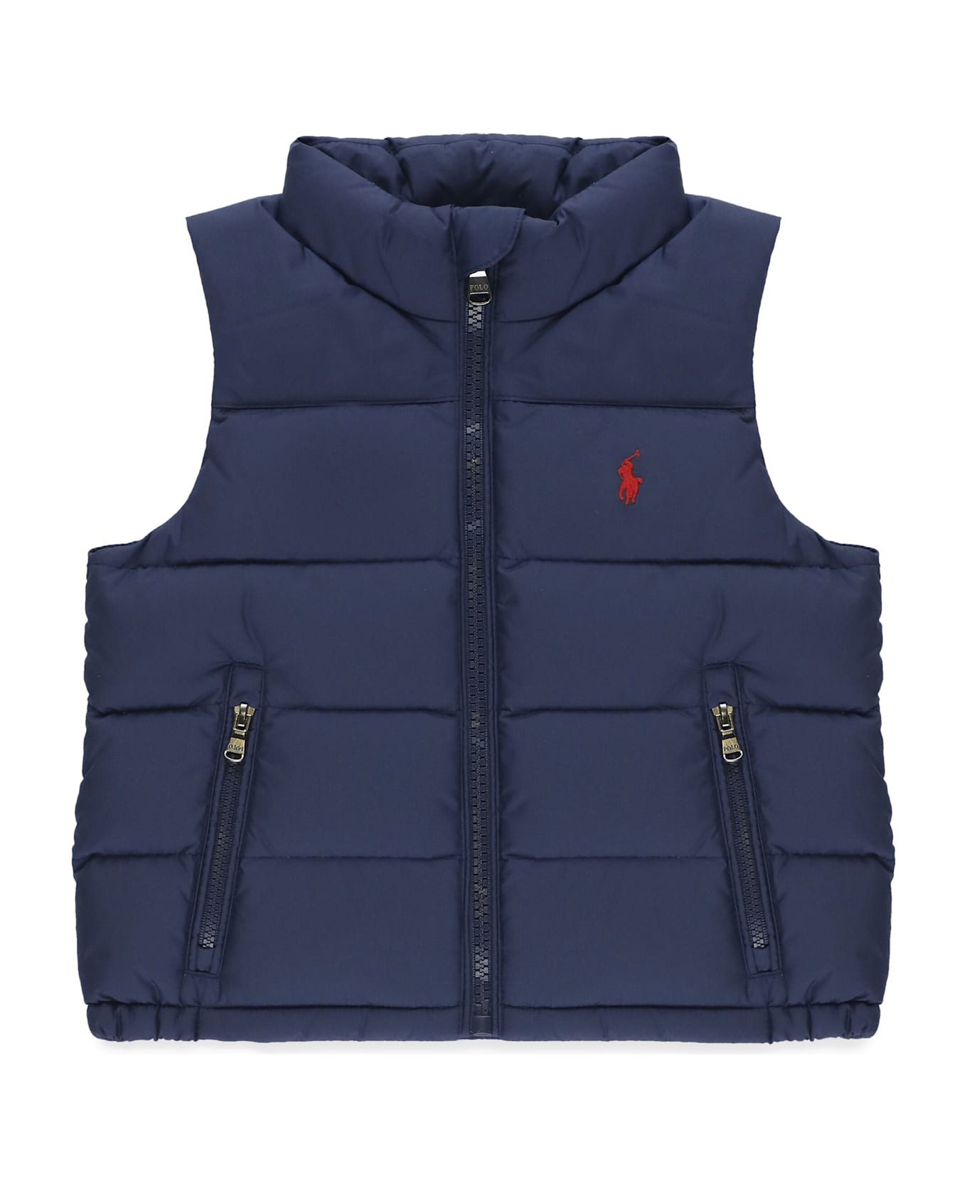 Ralph Lauren Padded And Quilted Vest - Blue