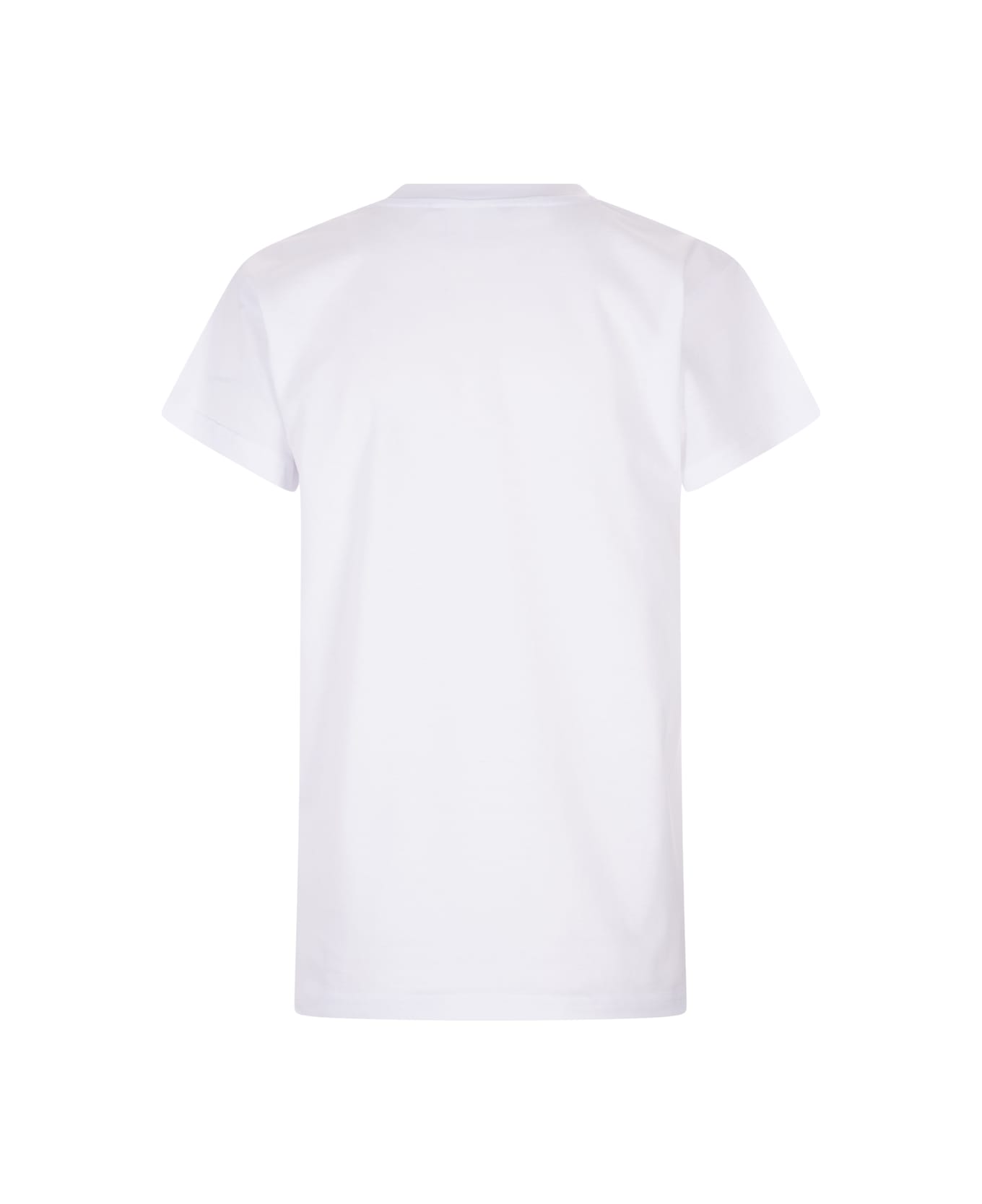 Alessandro Enriquez White T-shirt With Amore Print - White Tシャツ