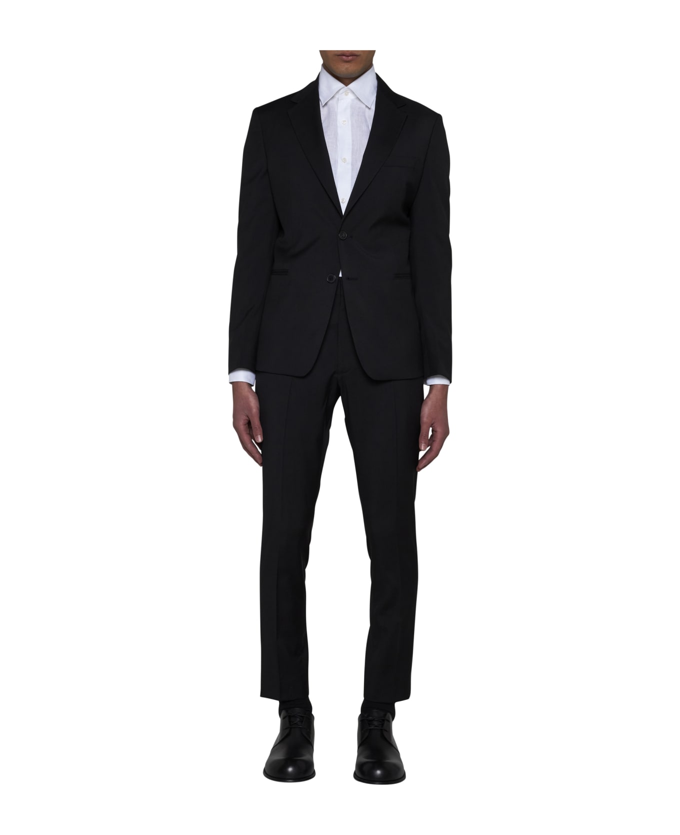 Low Brand Suit - Jet black スーツ